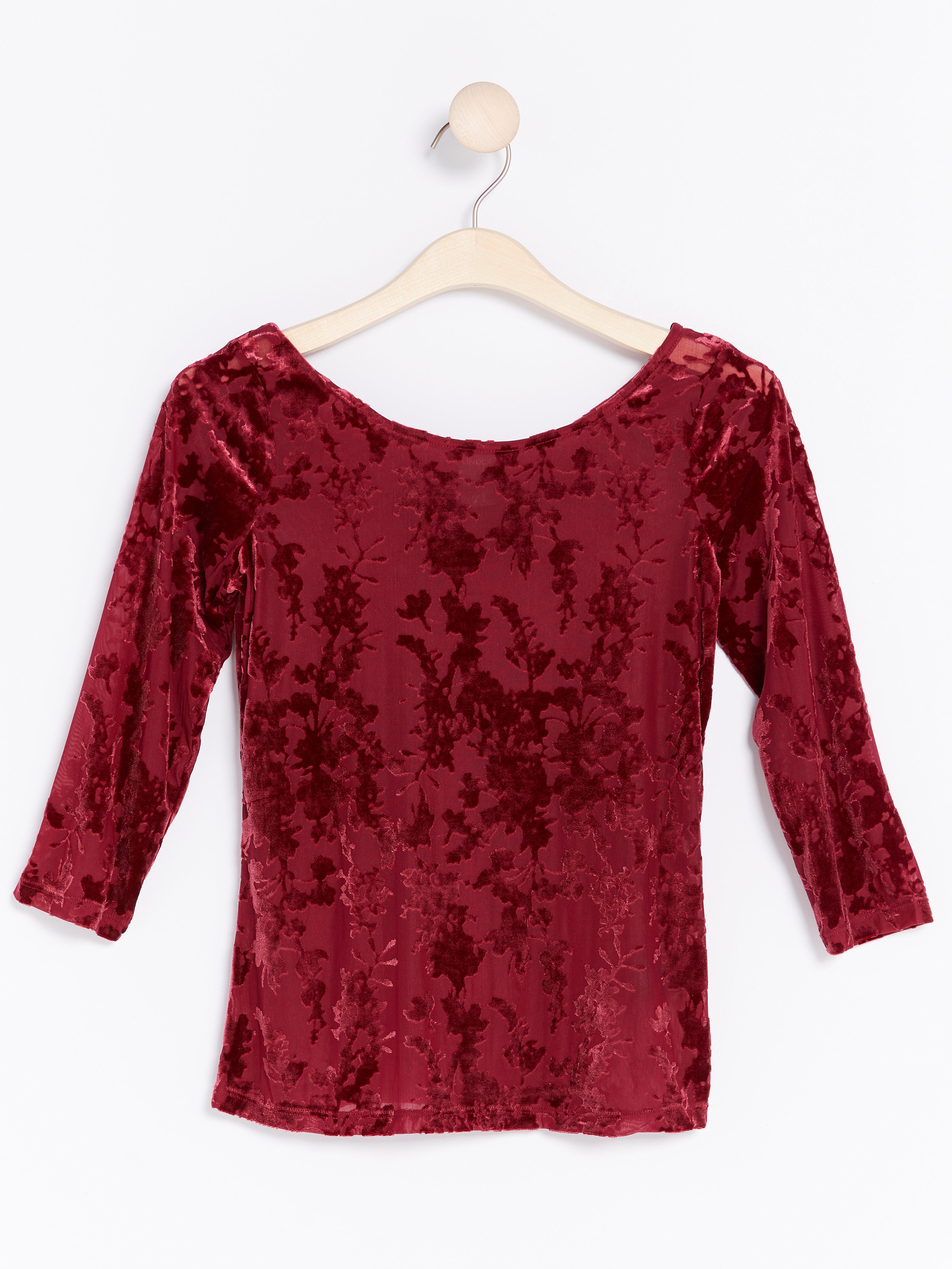 Top - Womens Wear - Red