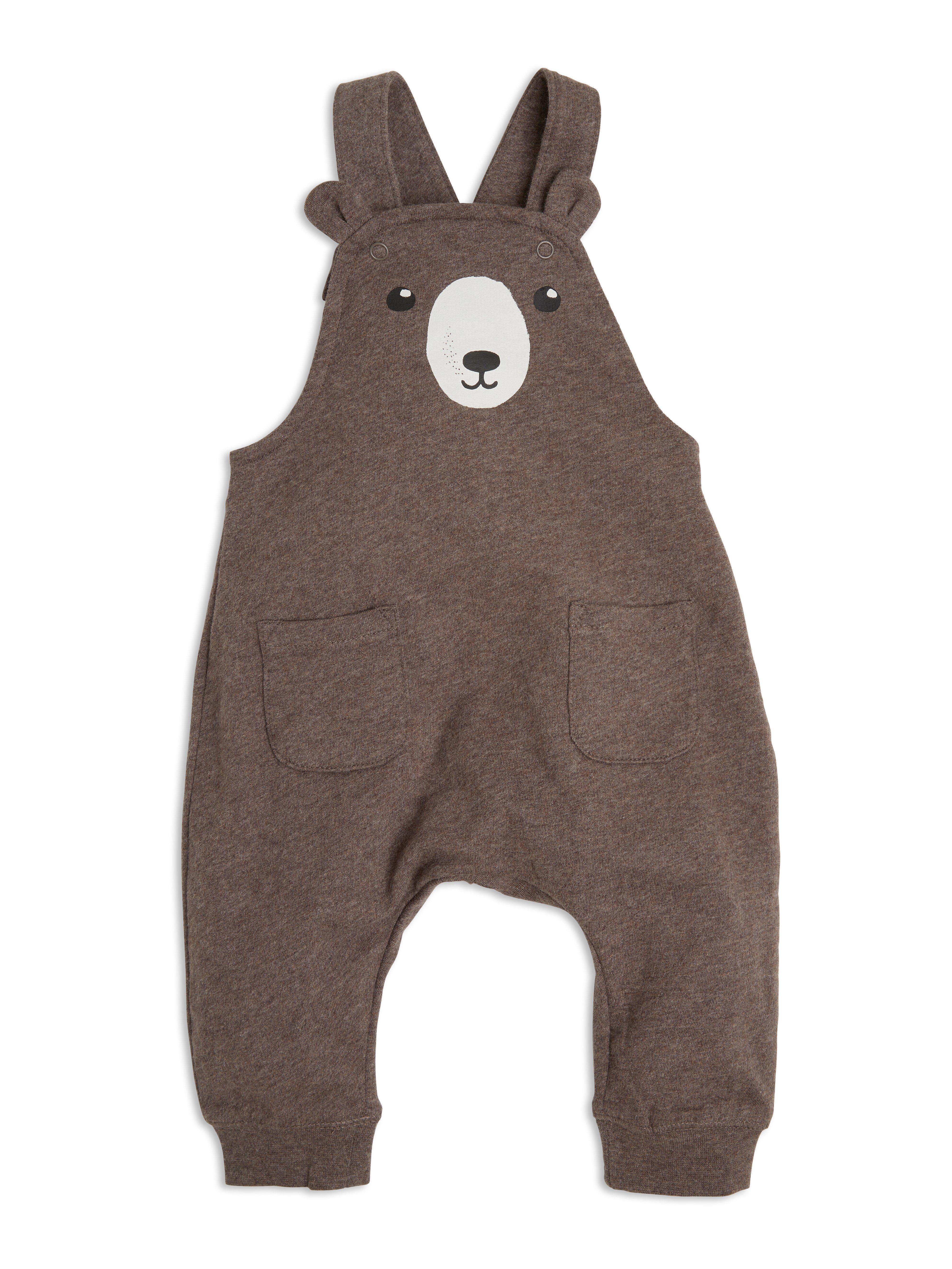 Bib Trousers - Kids Wear - Brown