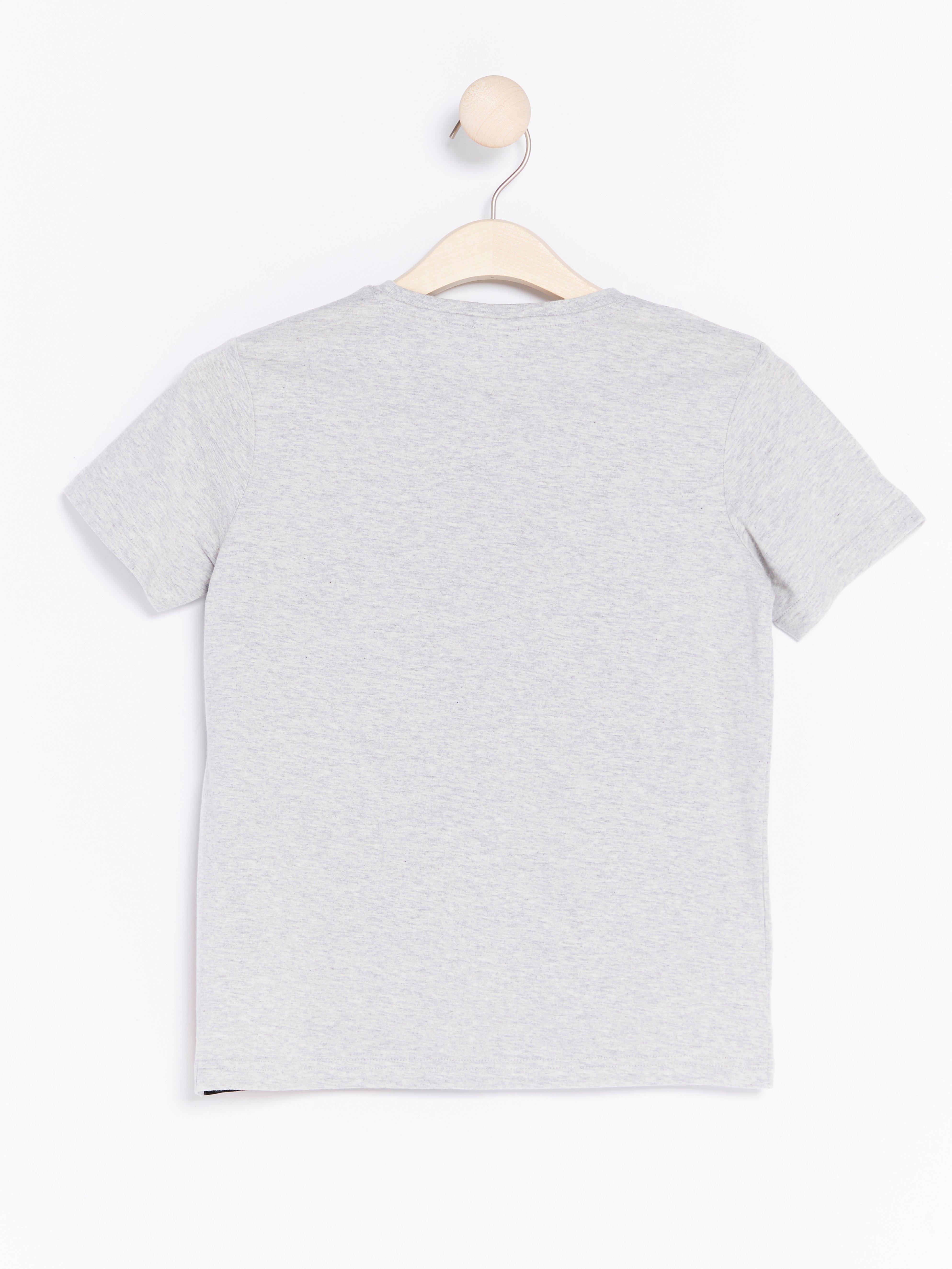 T-shirt - Barn - Grå