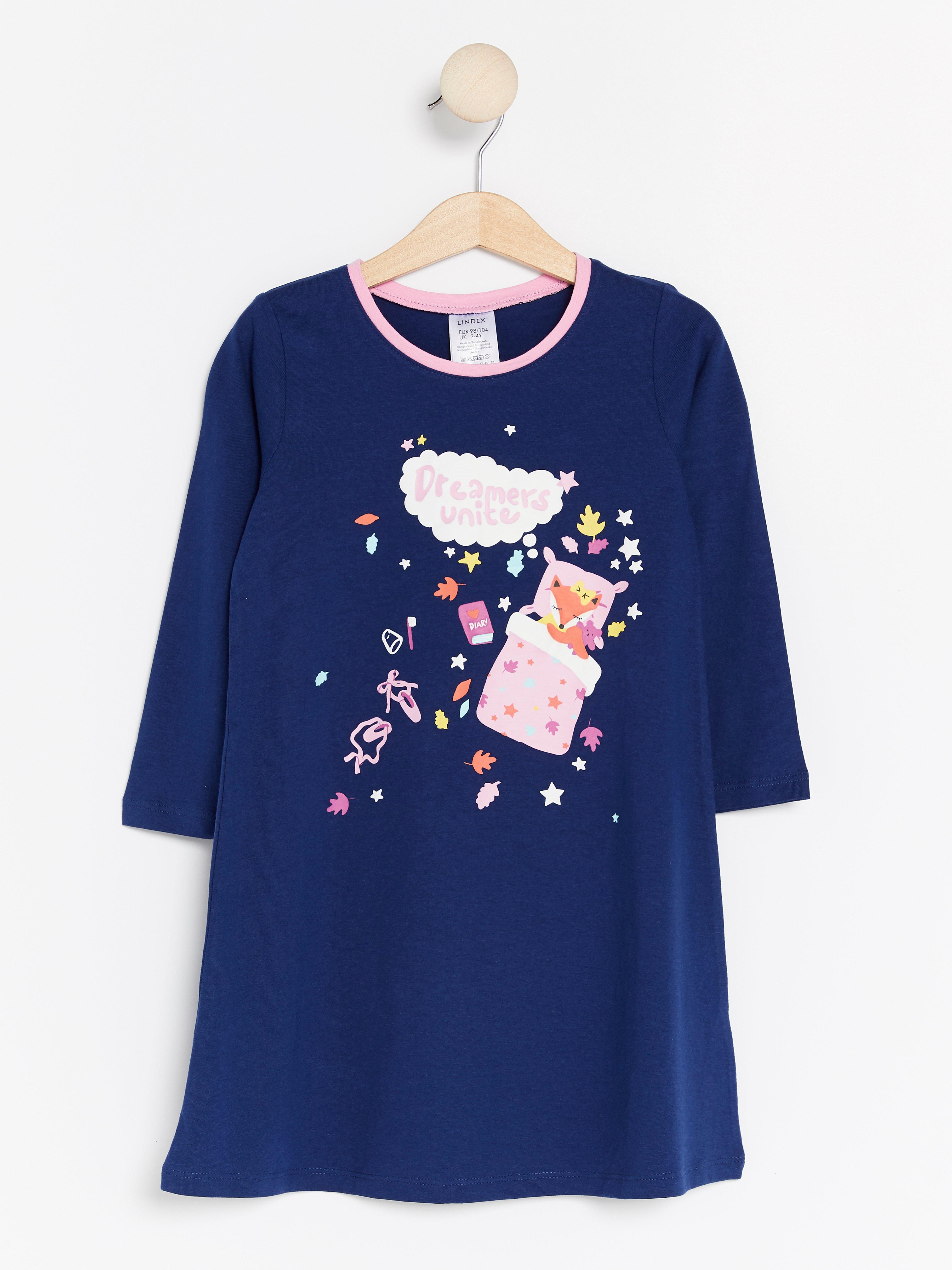 Night Dress - Kids Wear - Blue