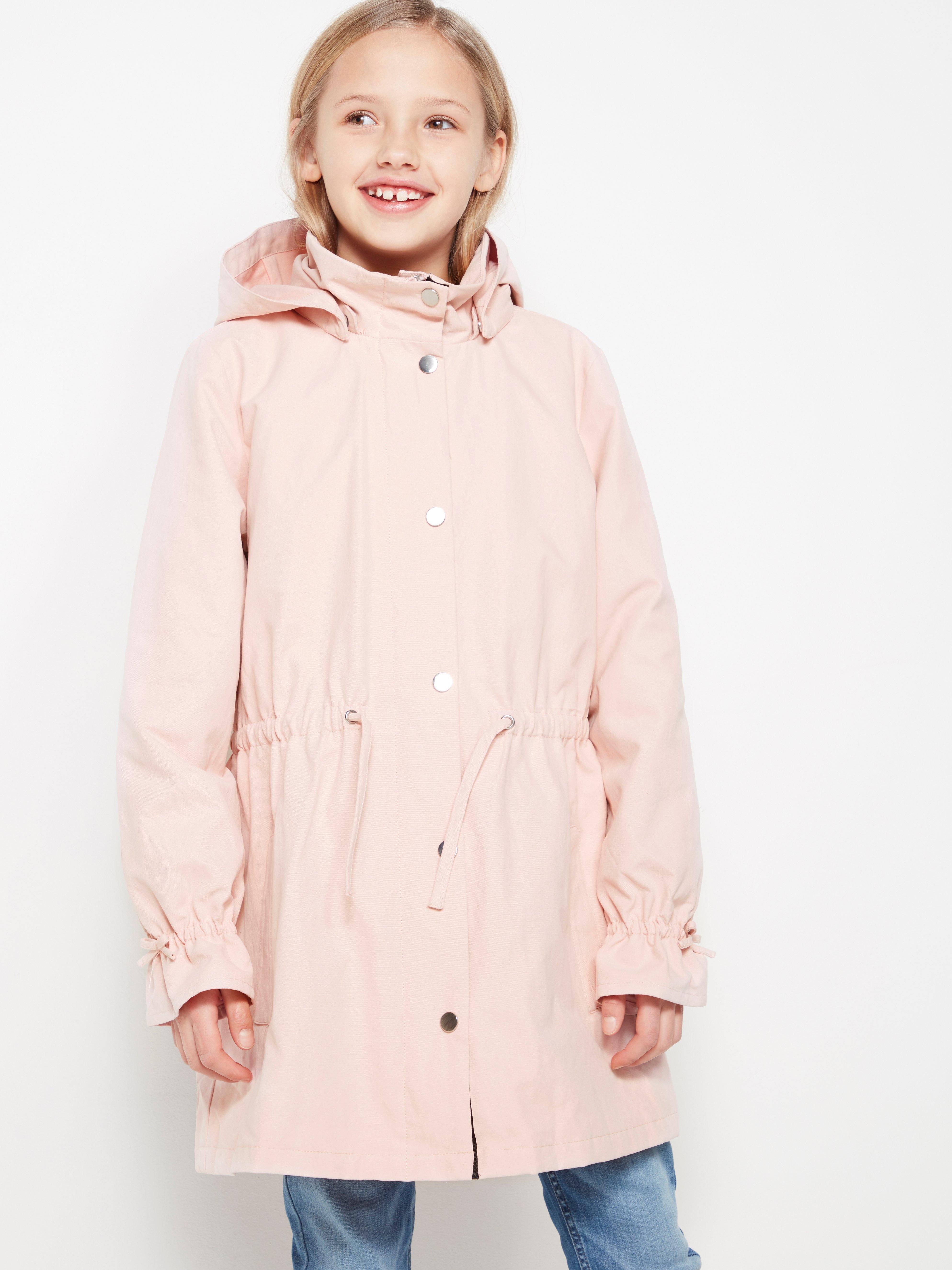 rose pink parka