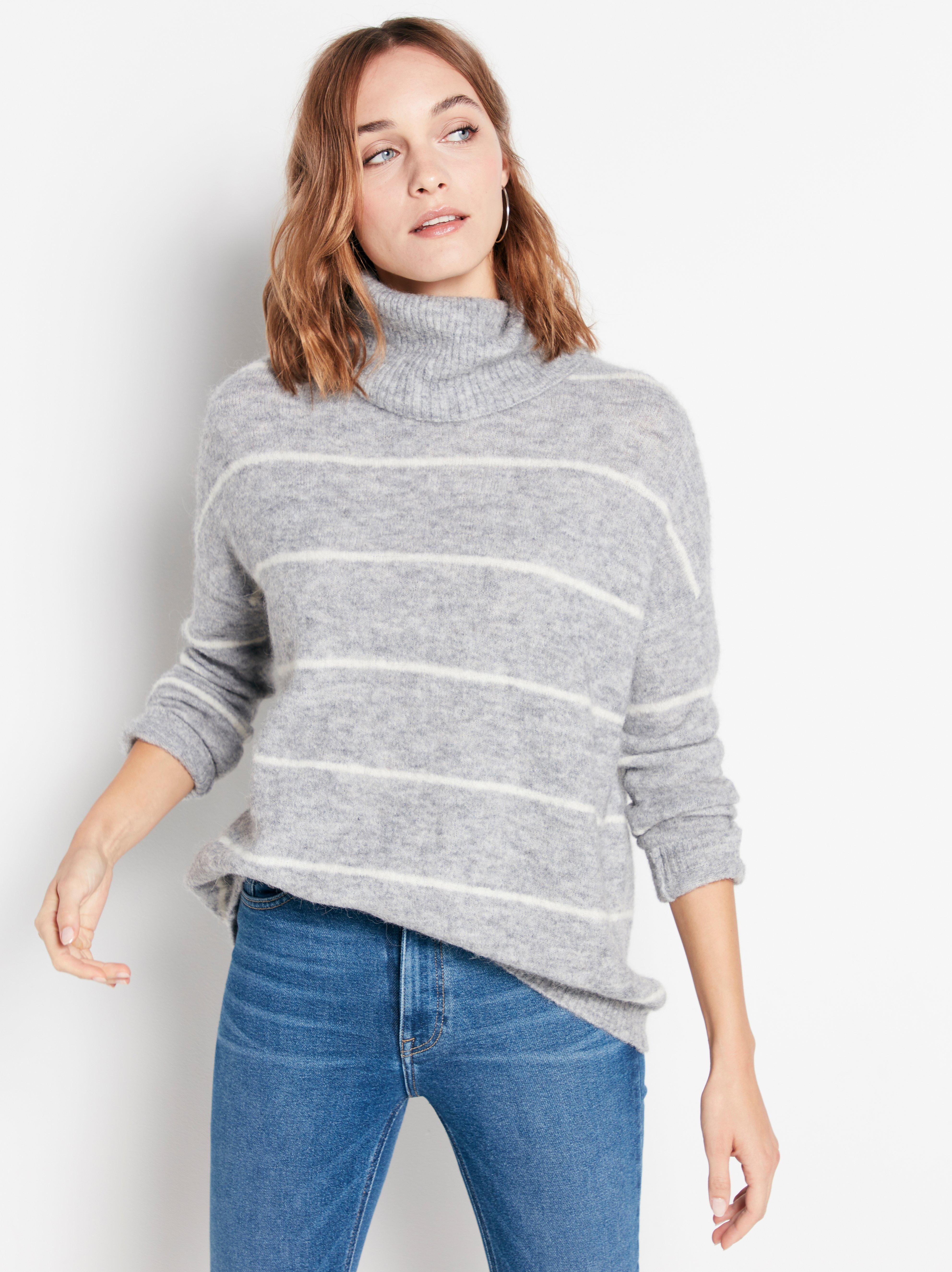 Roll Neck Sweater in Wool Blend | Lindex Europe