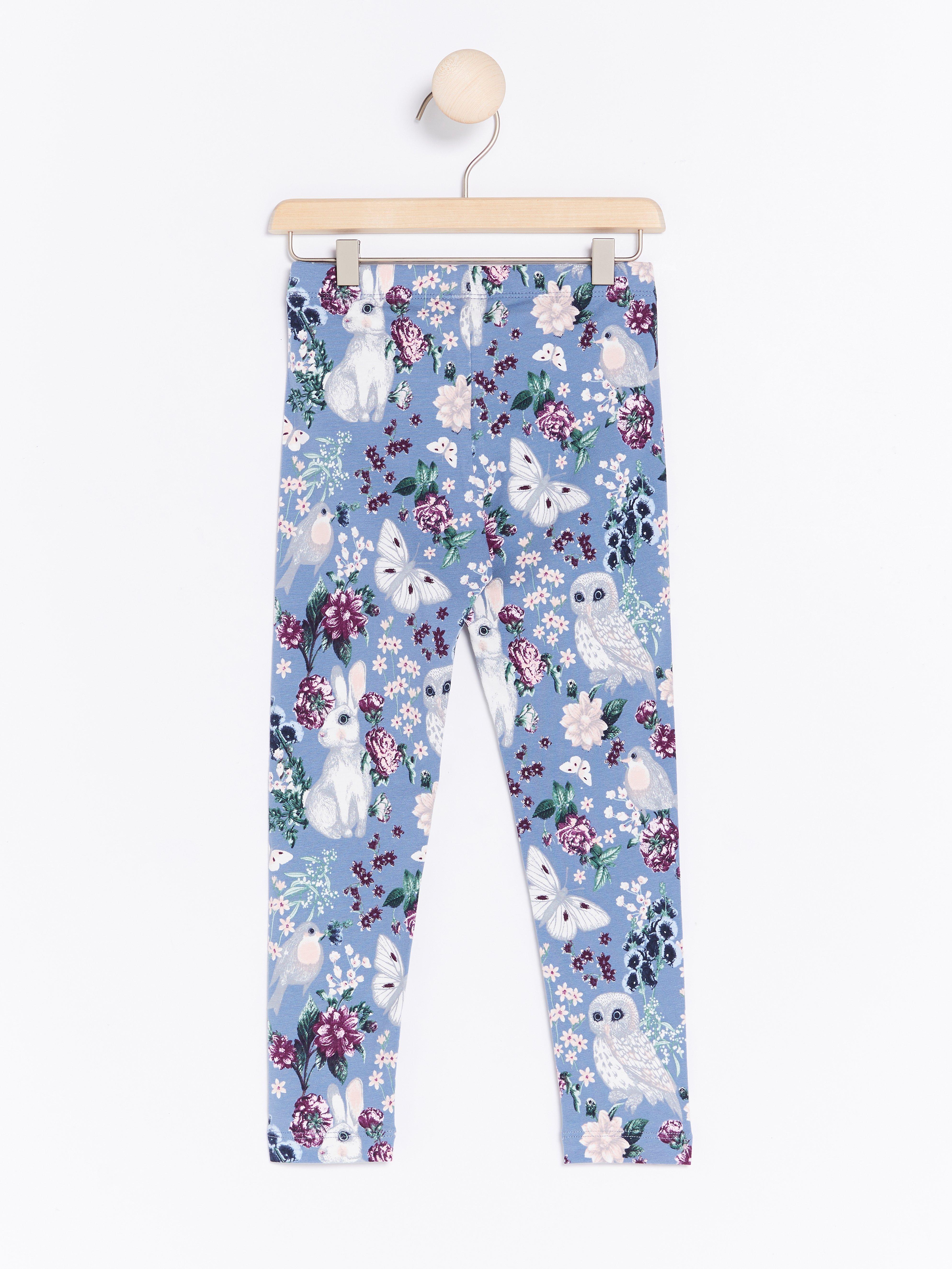 Leggings - Barn - Blå