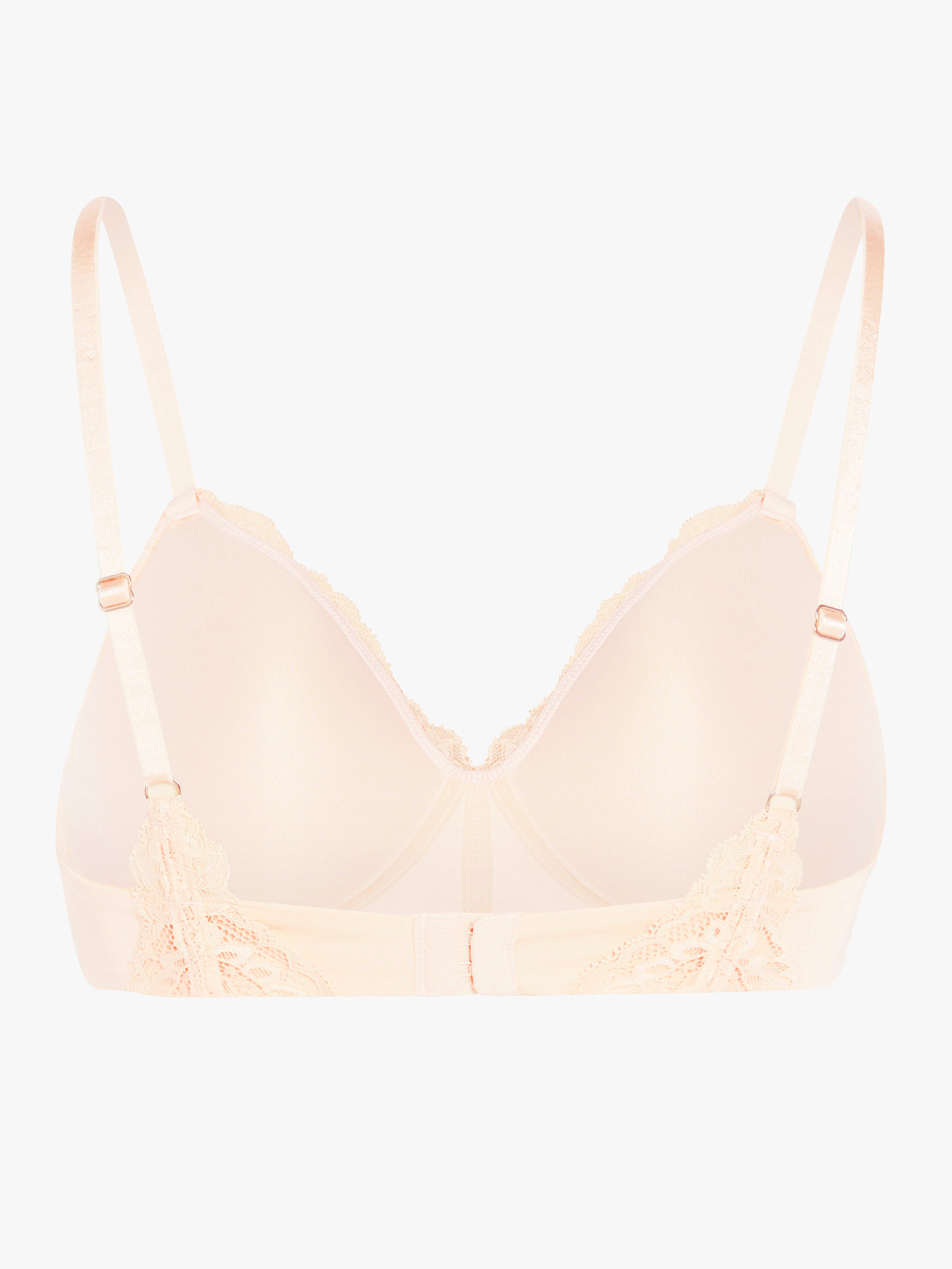 Flora Wirefree Bra - Lingerie - Pink