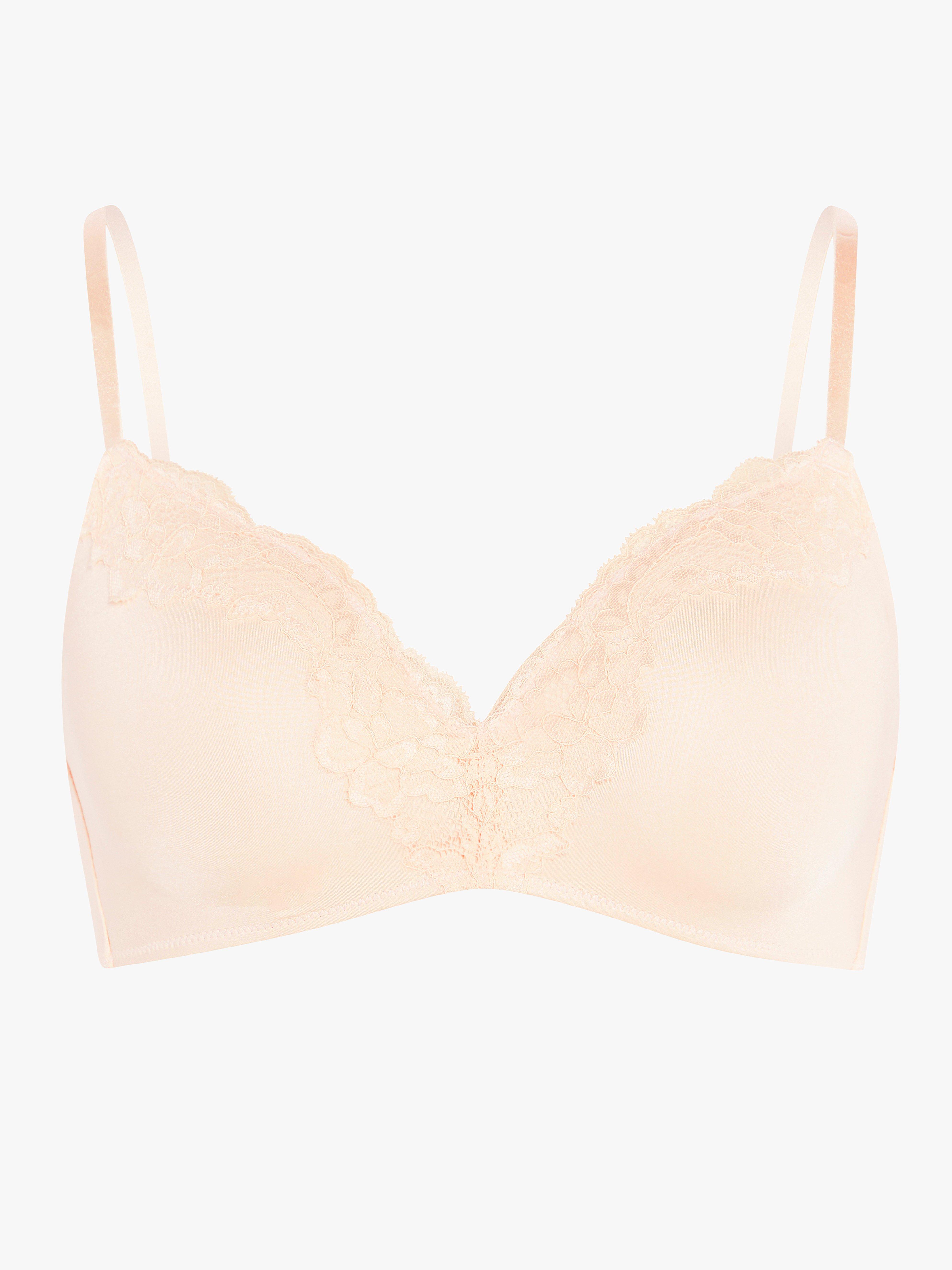 Flora Wirefree Bra - Lingerie - Pink