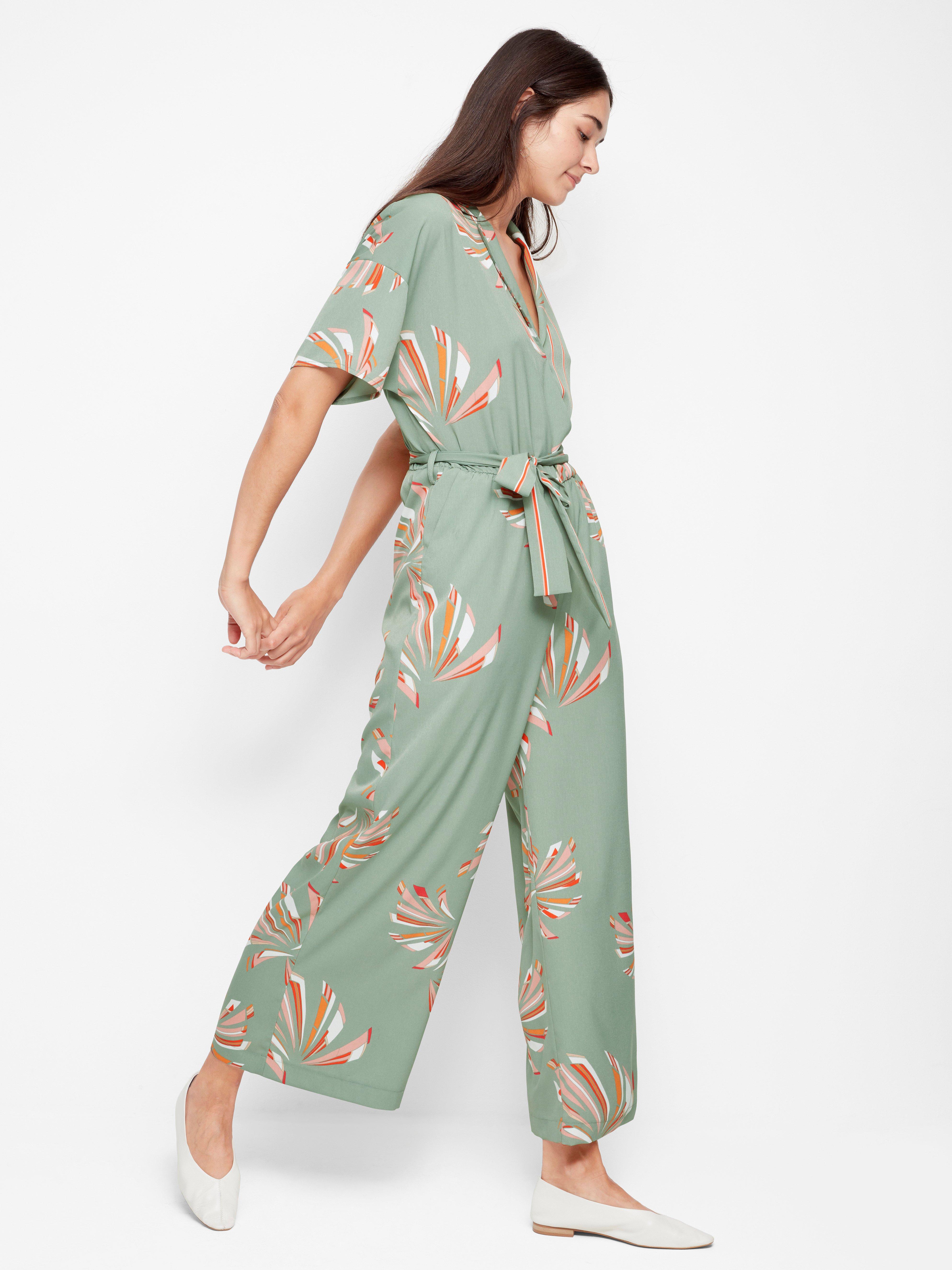 patterned jumpsuit