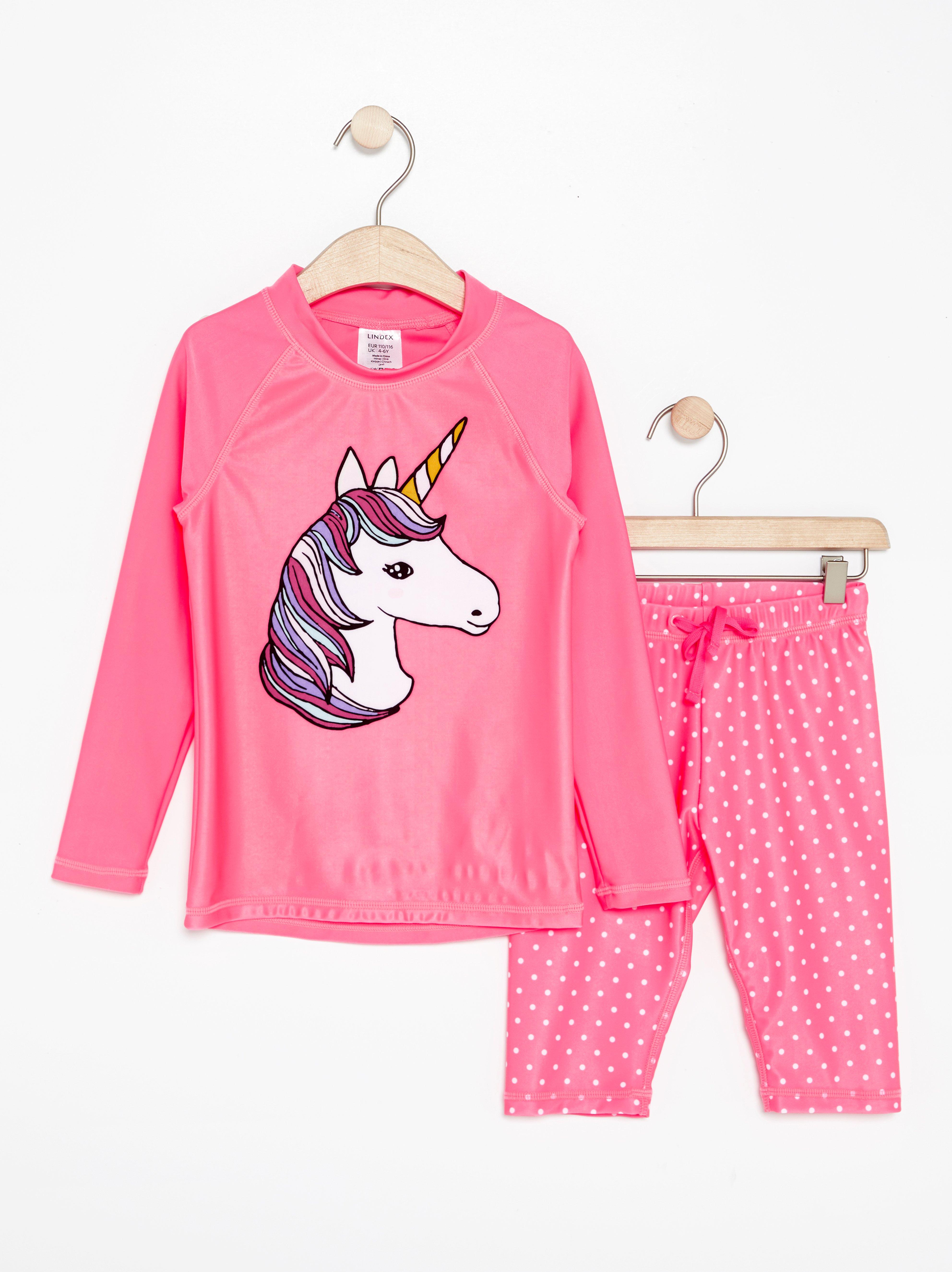 Sunprotection Top - Kids Wear - Pink