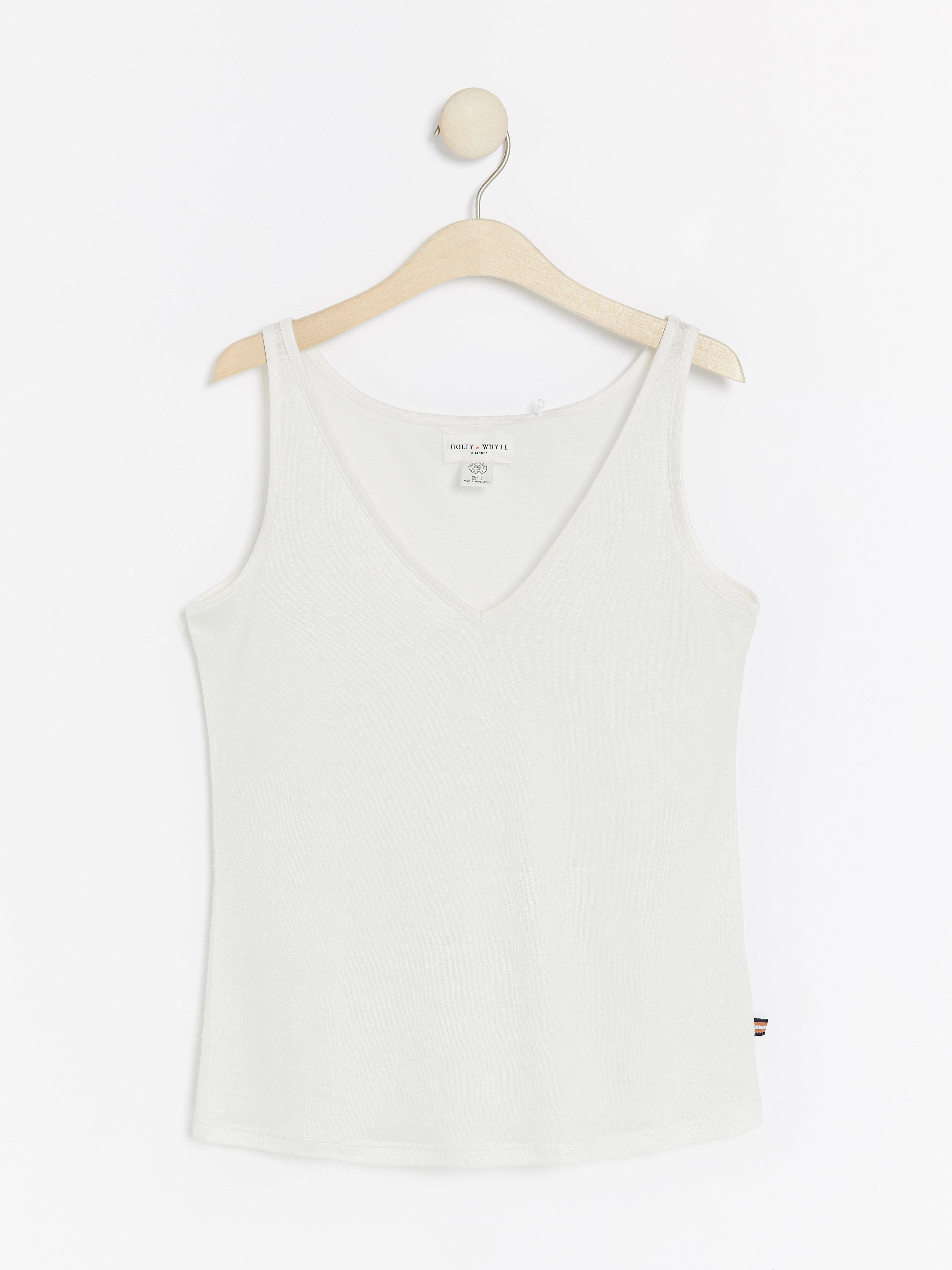 Singlet - Womens Wear - White
