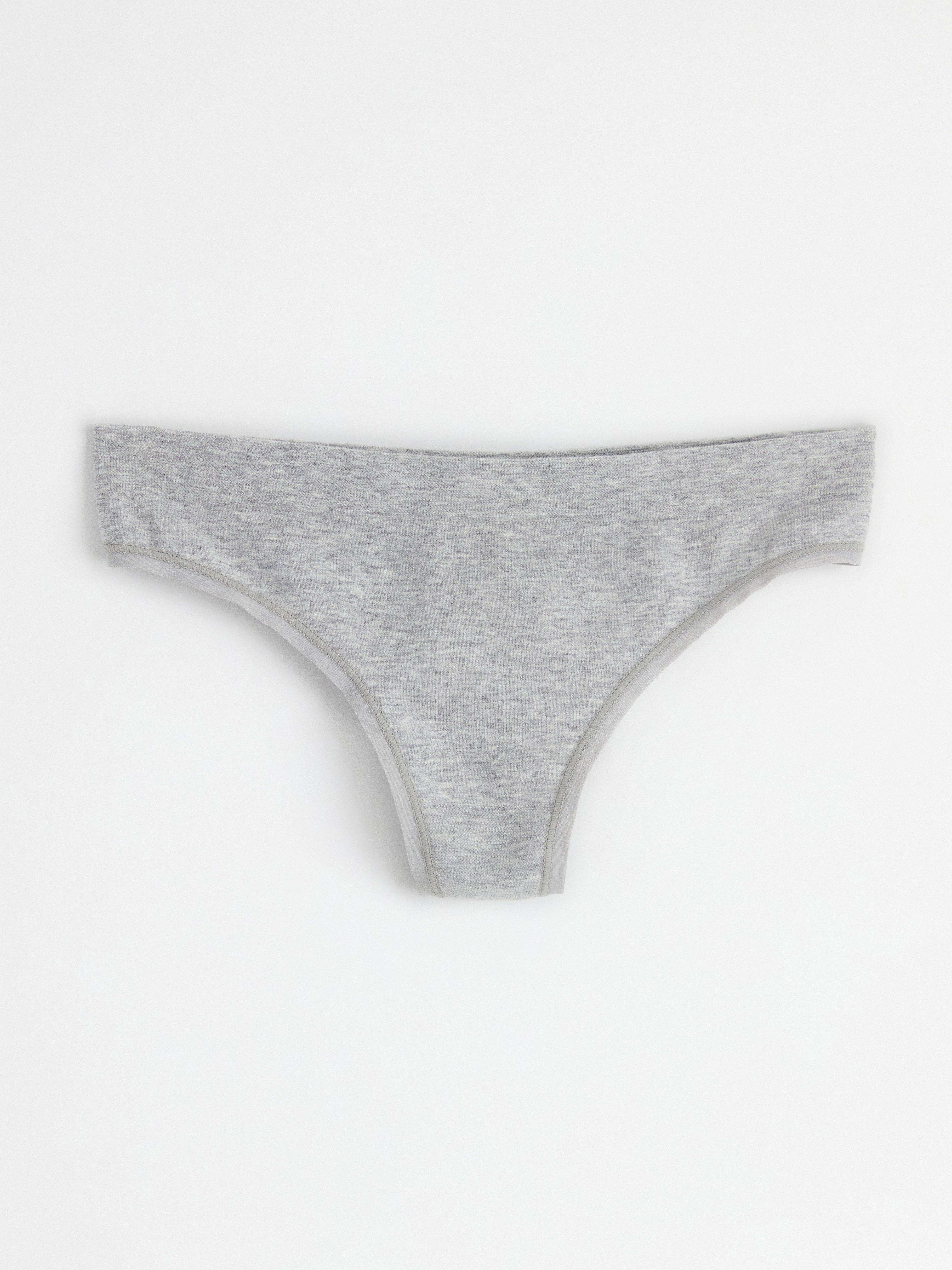 Thong Regular - Lingerie - Grey