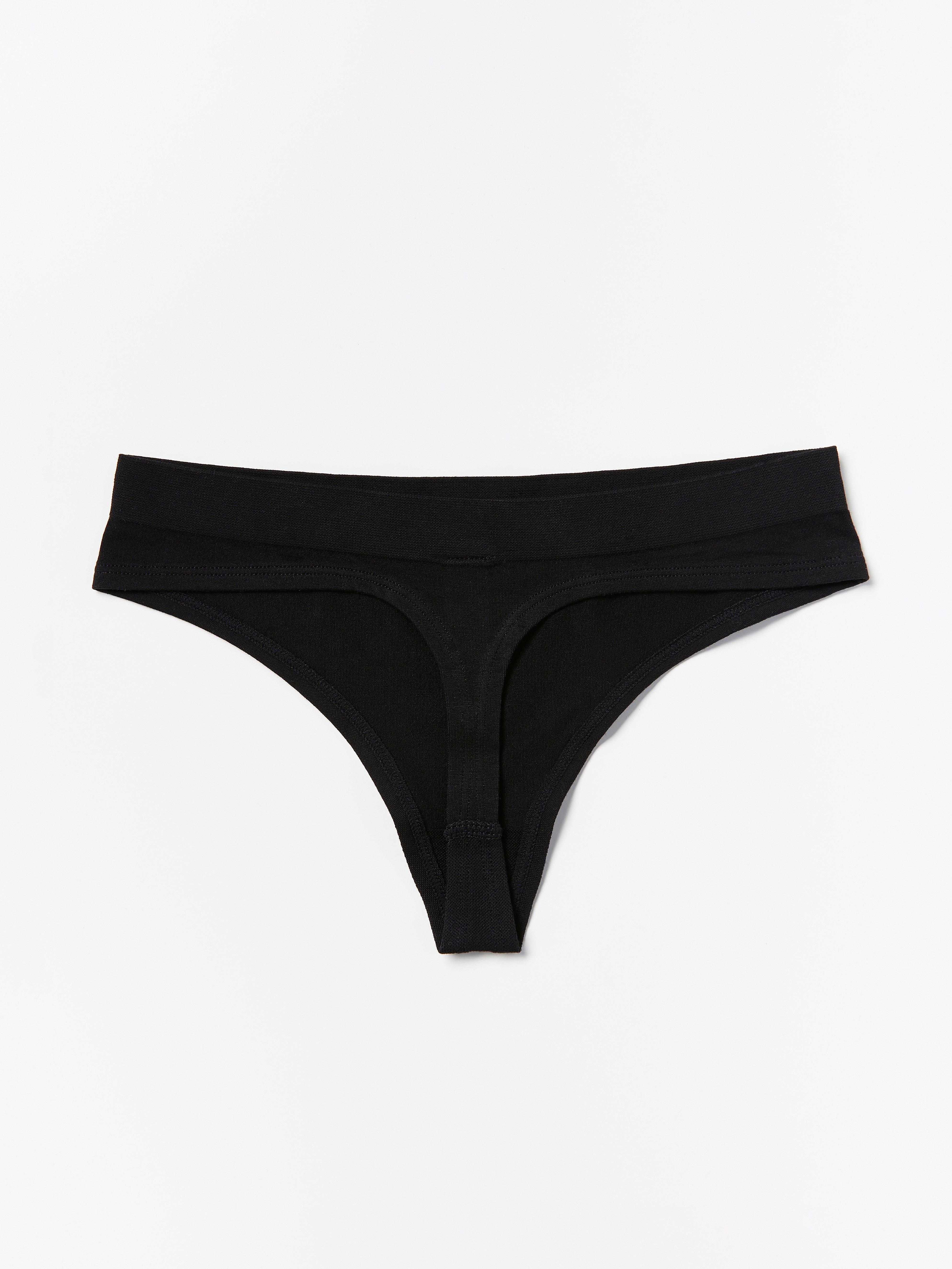 Thong Regular - Lingerie - Black