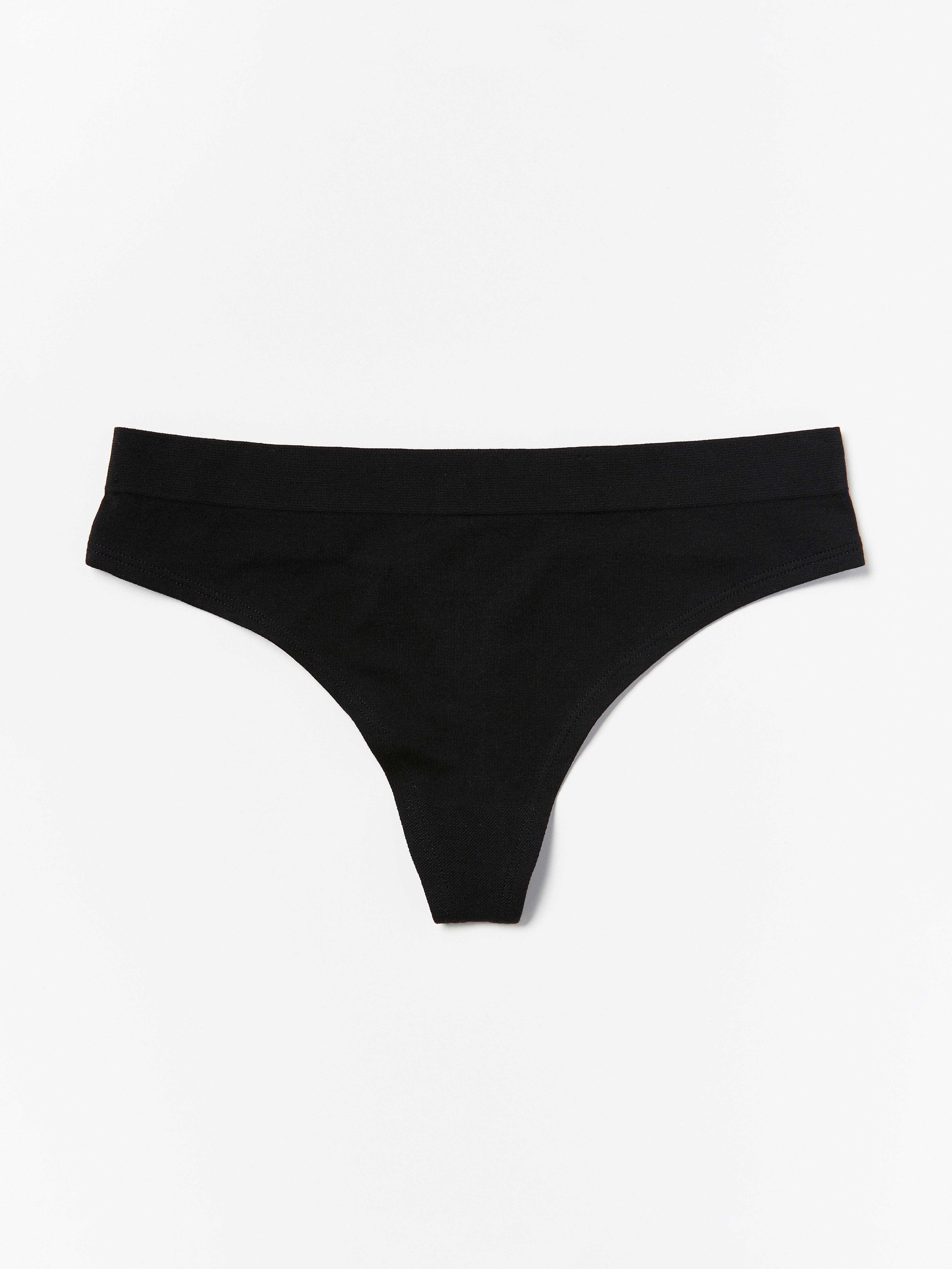 Thong Regular - Lingerie - Black