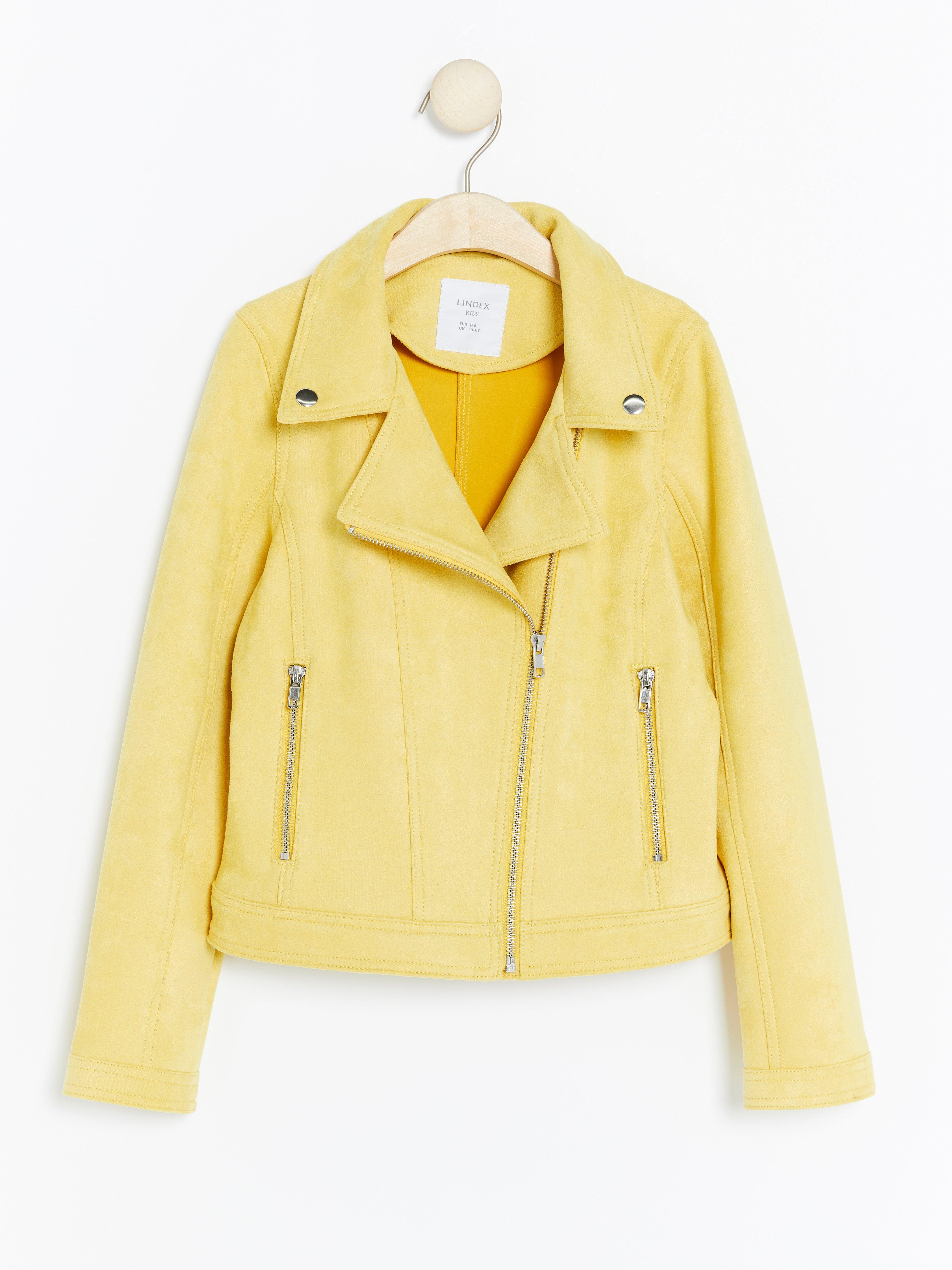 Biker Jacket - Kids Wear - Yellow
