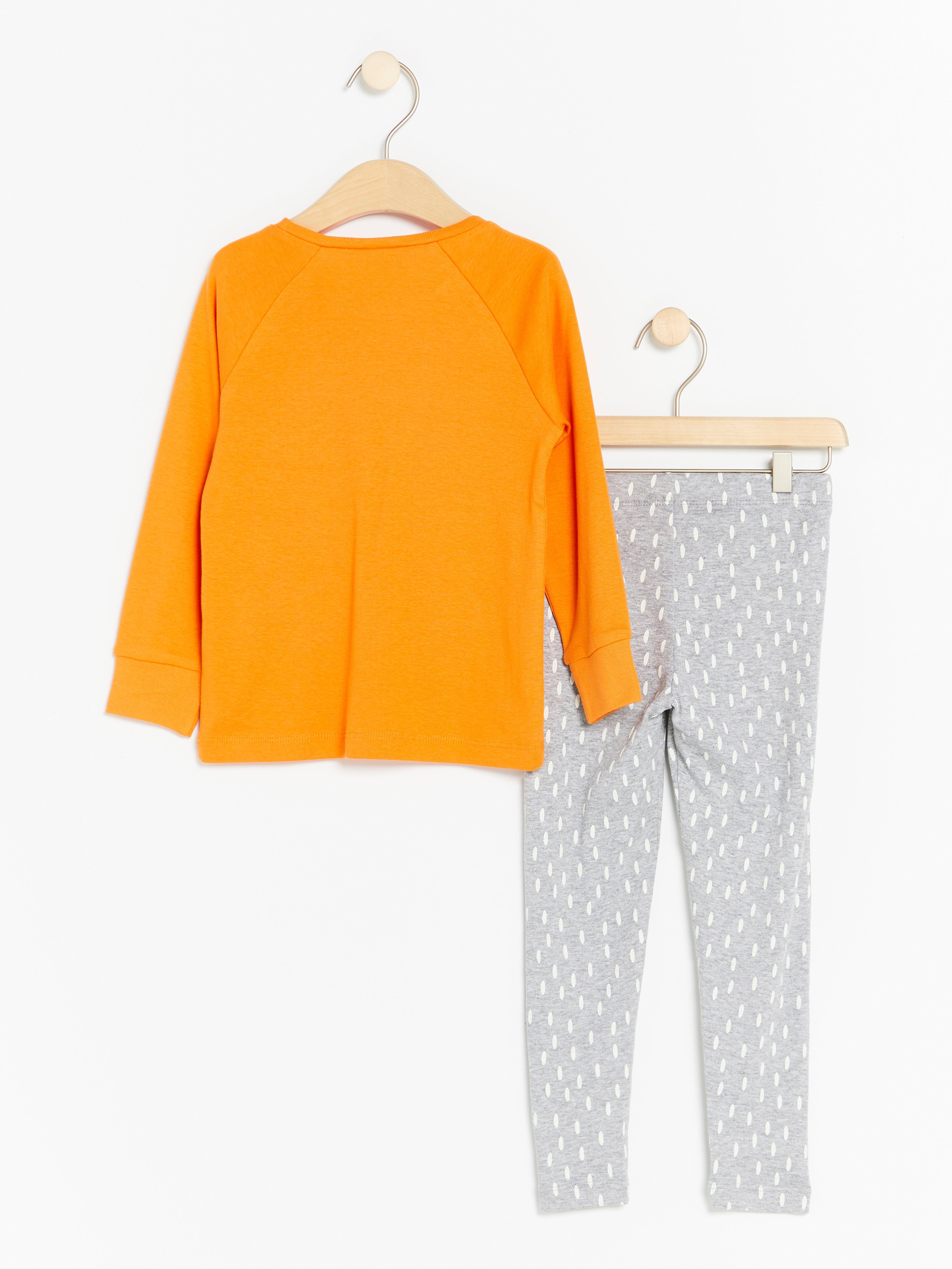 Pyjamasset - Barn - Orange