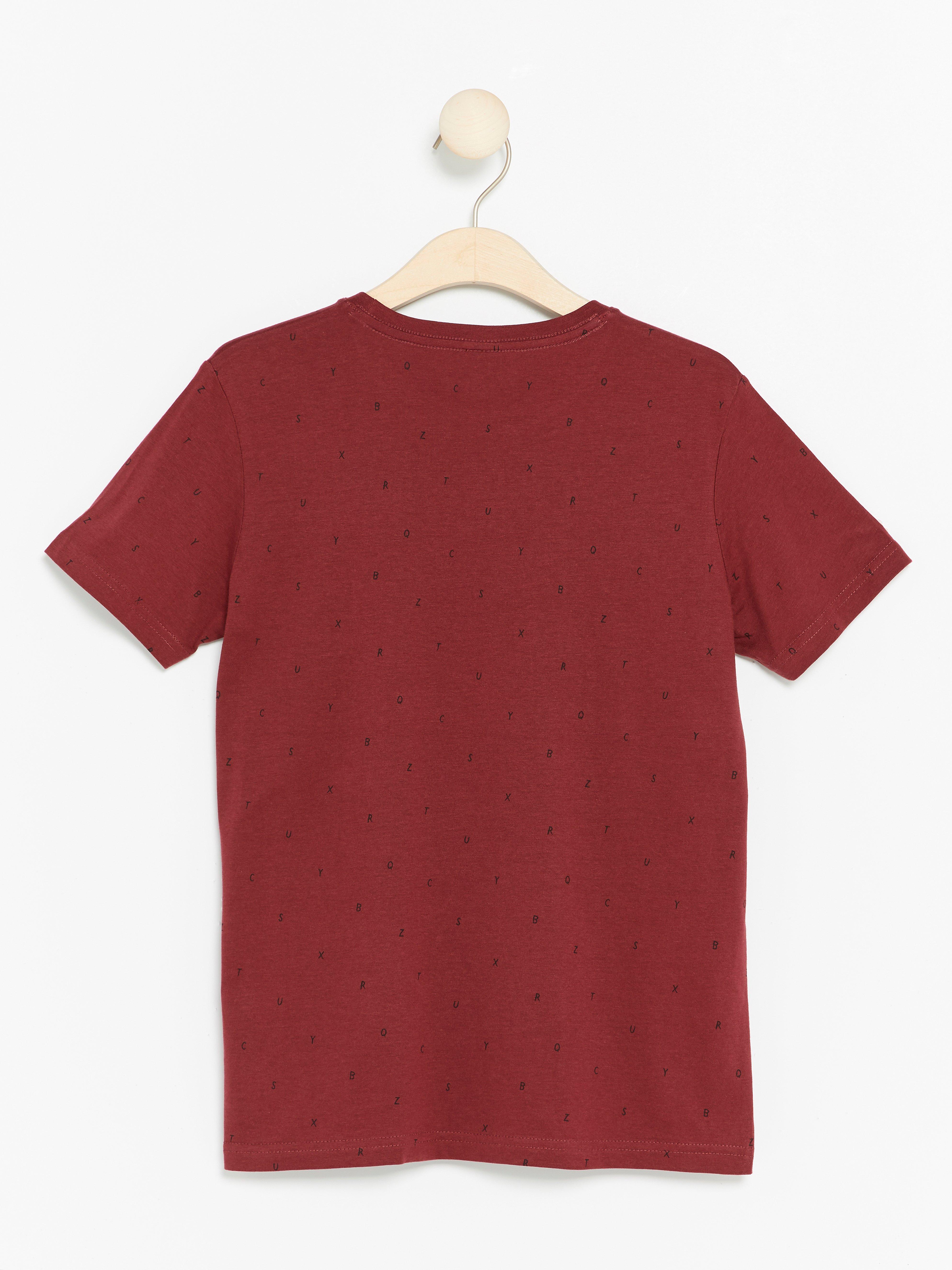 T-shirt - Barn - Röd