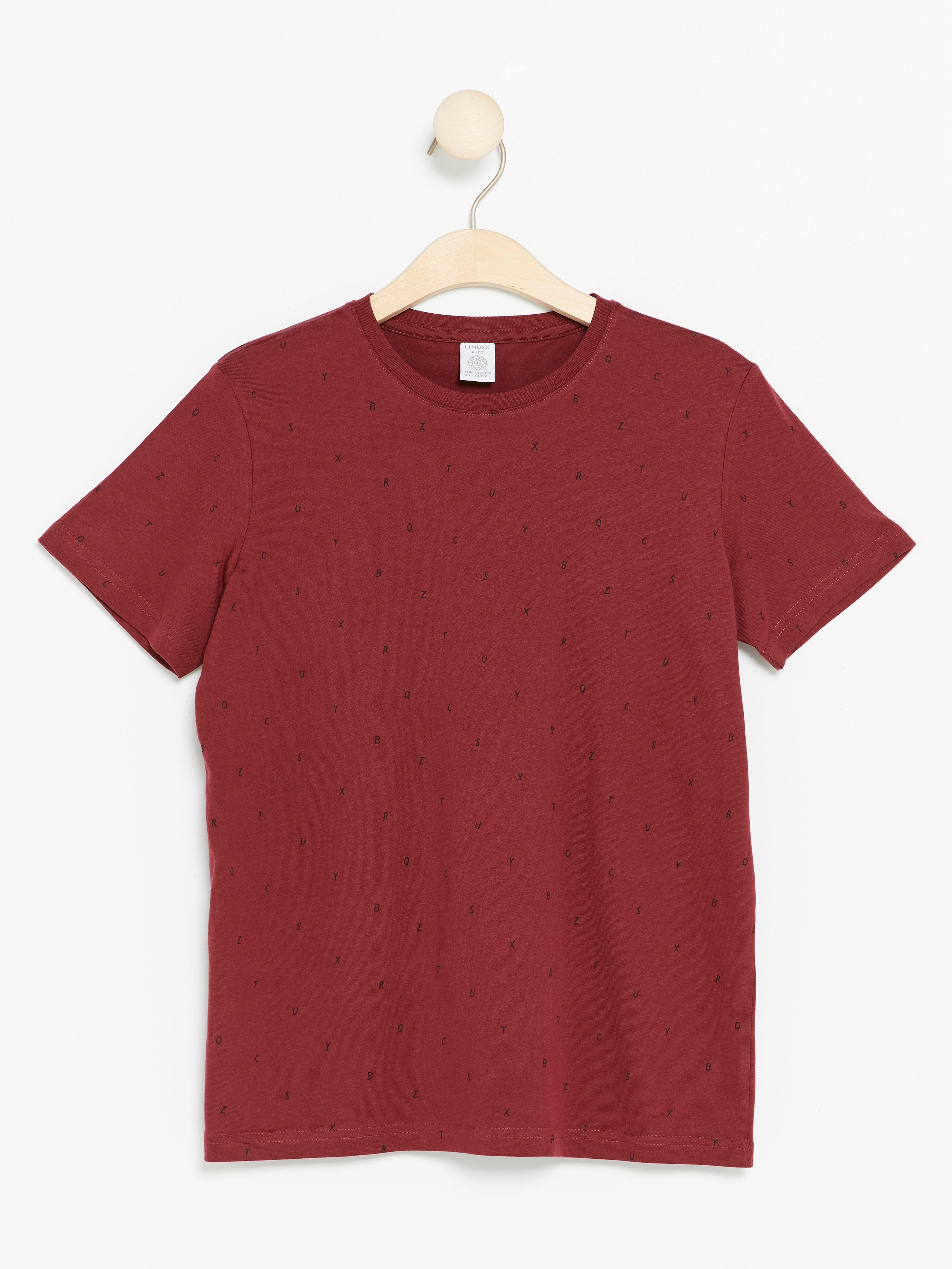 T-shirt - Barn - Röd