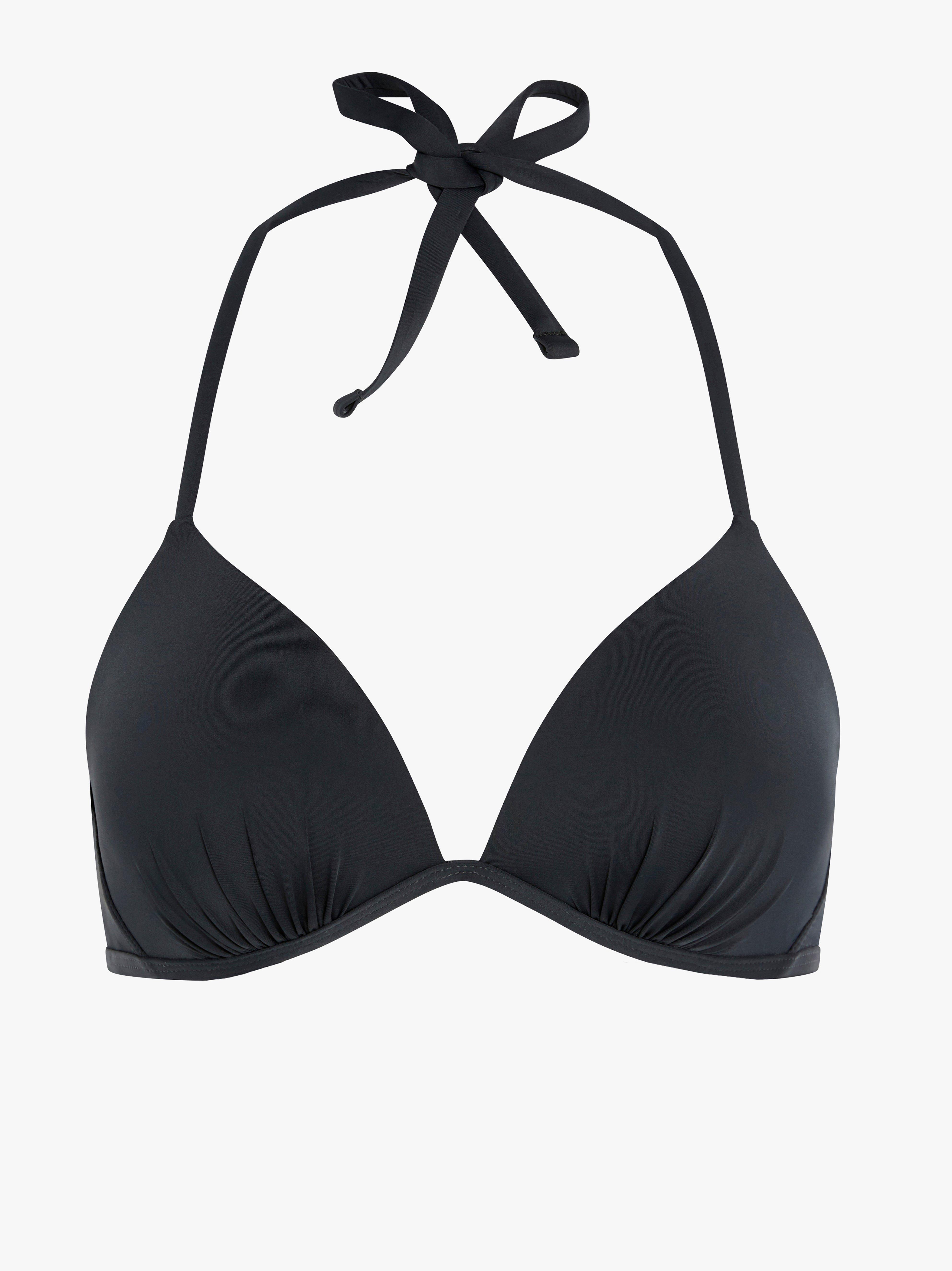 push up triangle bikini top