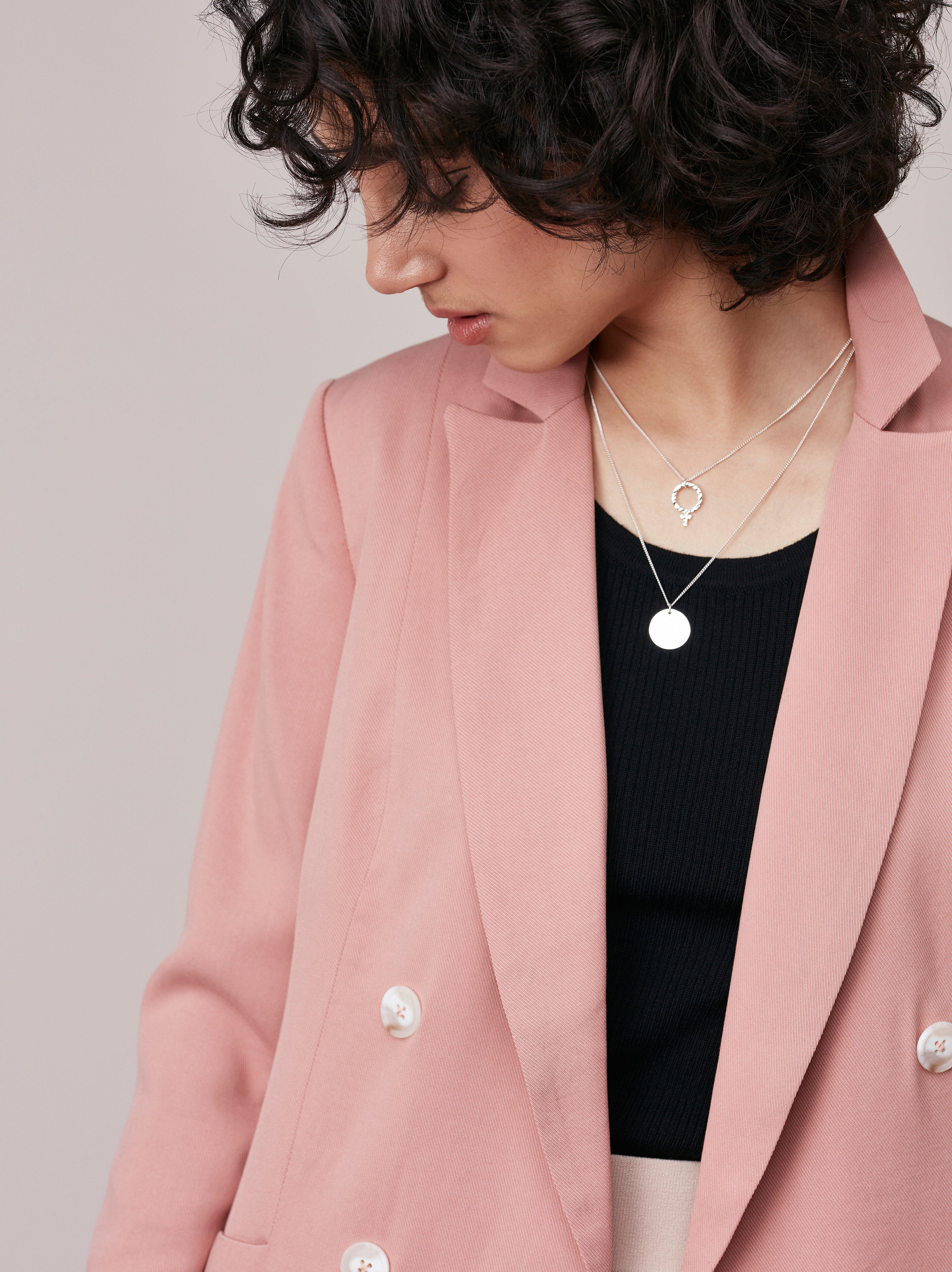 Rosa Blazer I Lyocellblanding Lindex