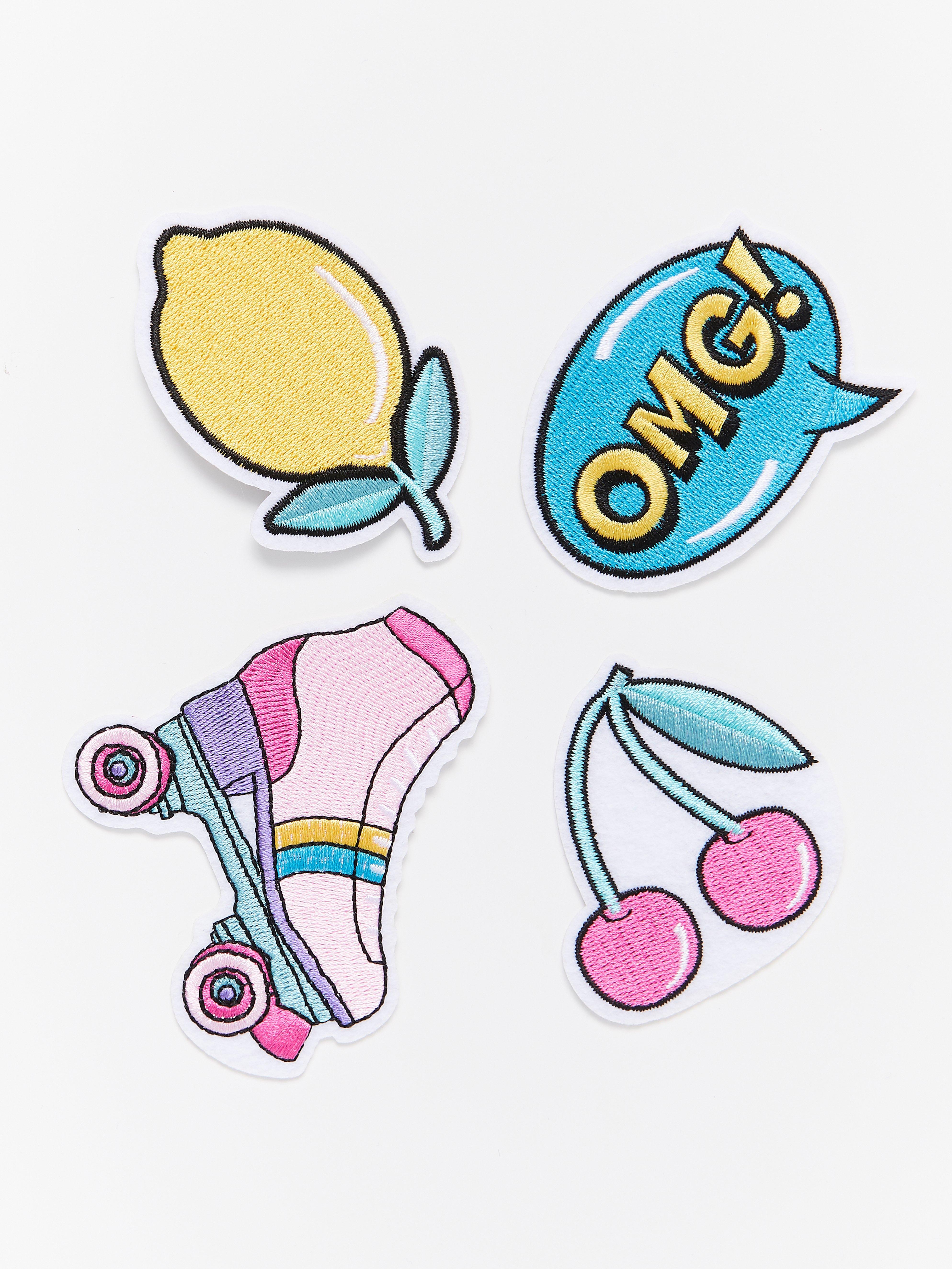 Strykelapper - Barn - Rosa