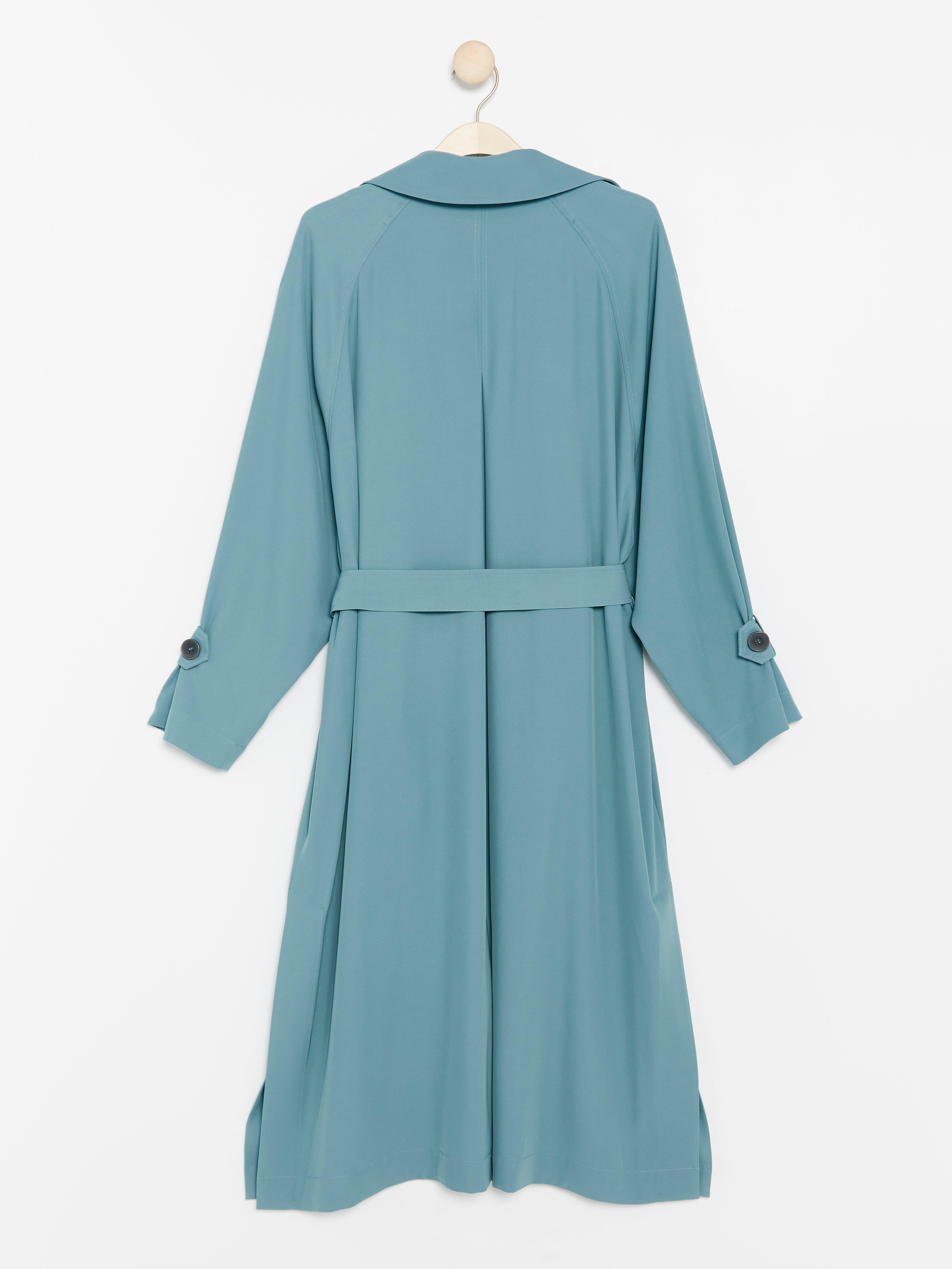 Trenchcoat - Womens Wear - Blue