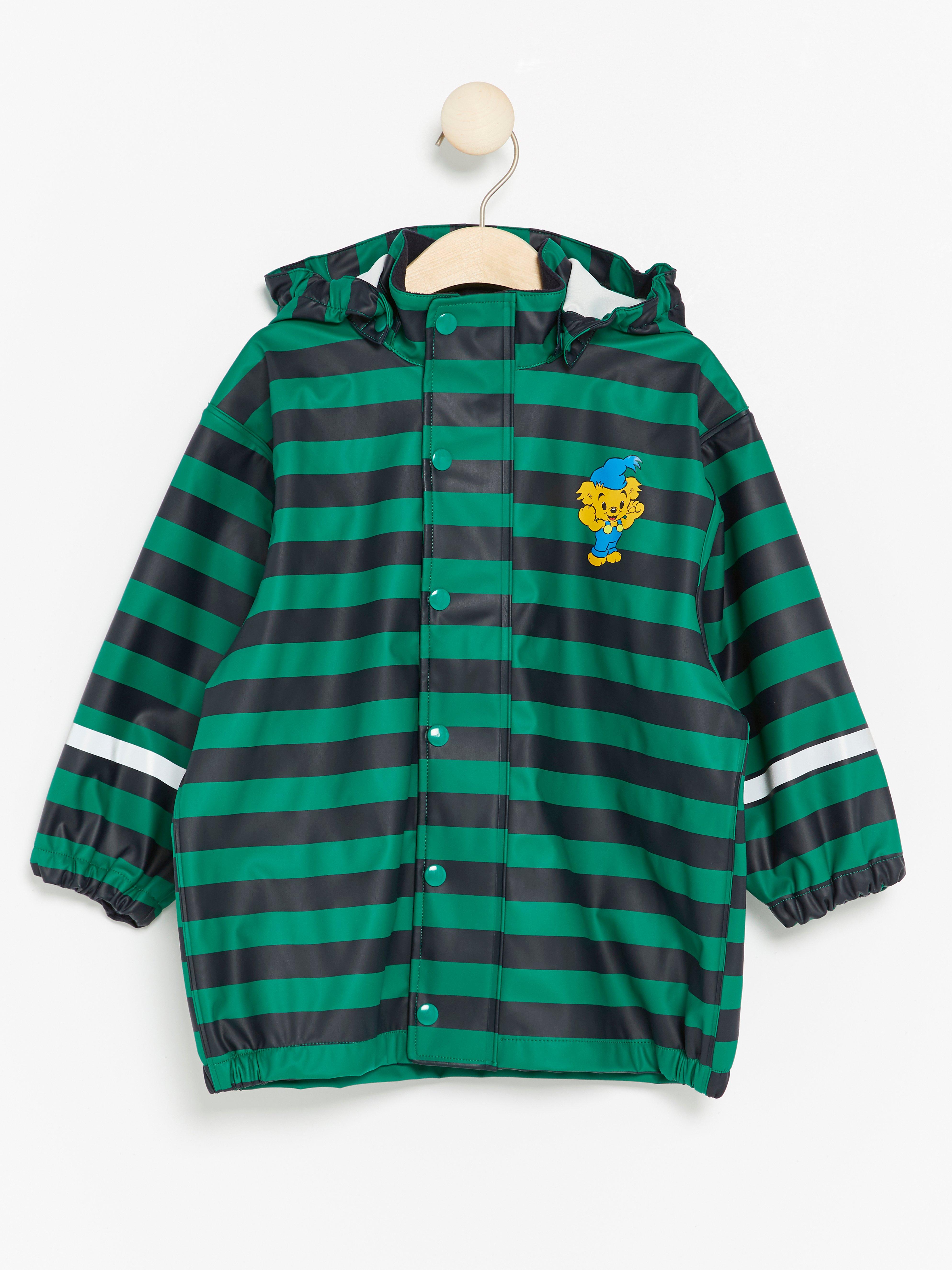 Regnjakke - Barn - Blå