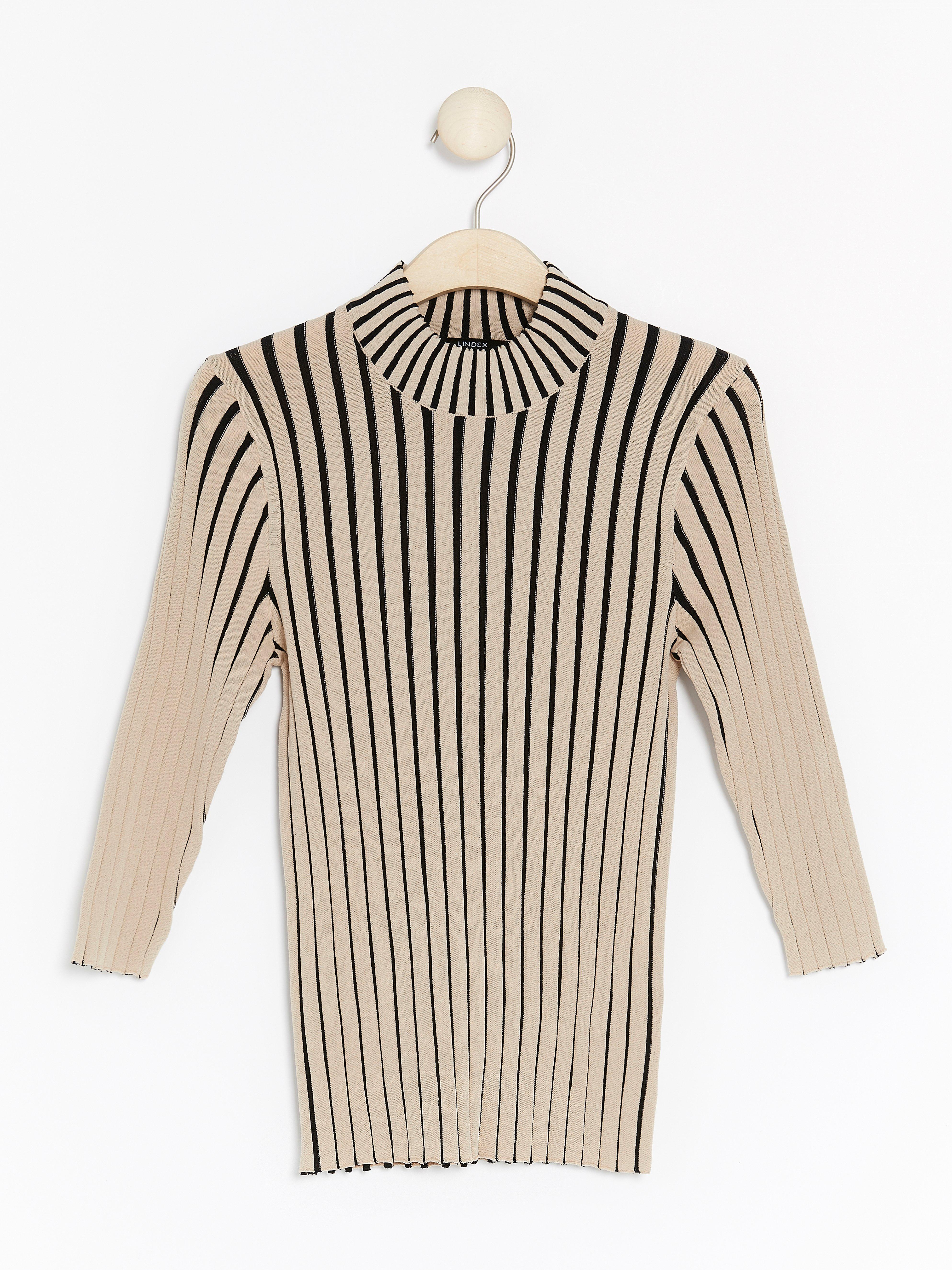 Turtle Neck Sweater - Womens Wear - Beige