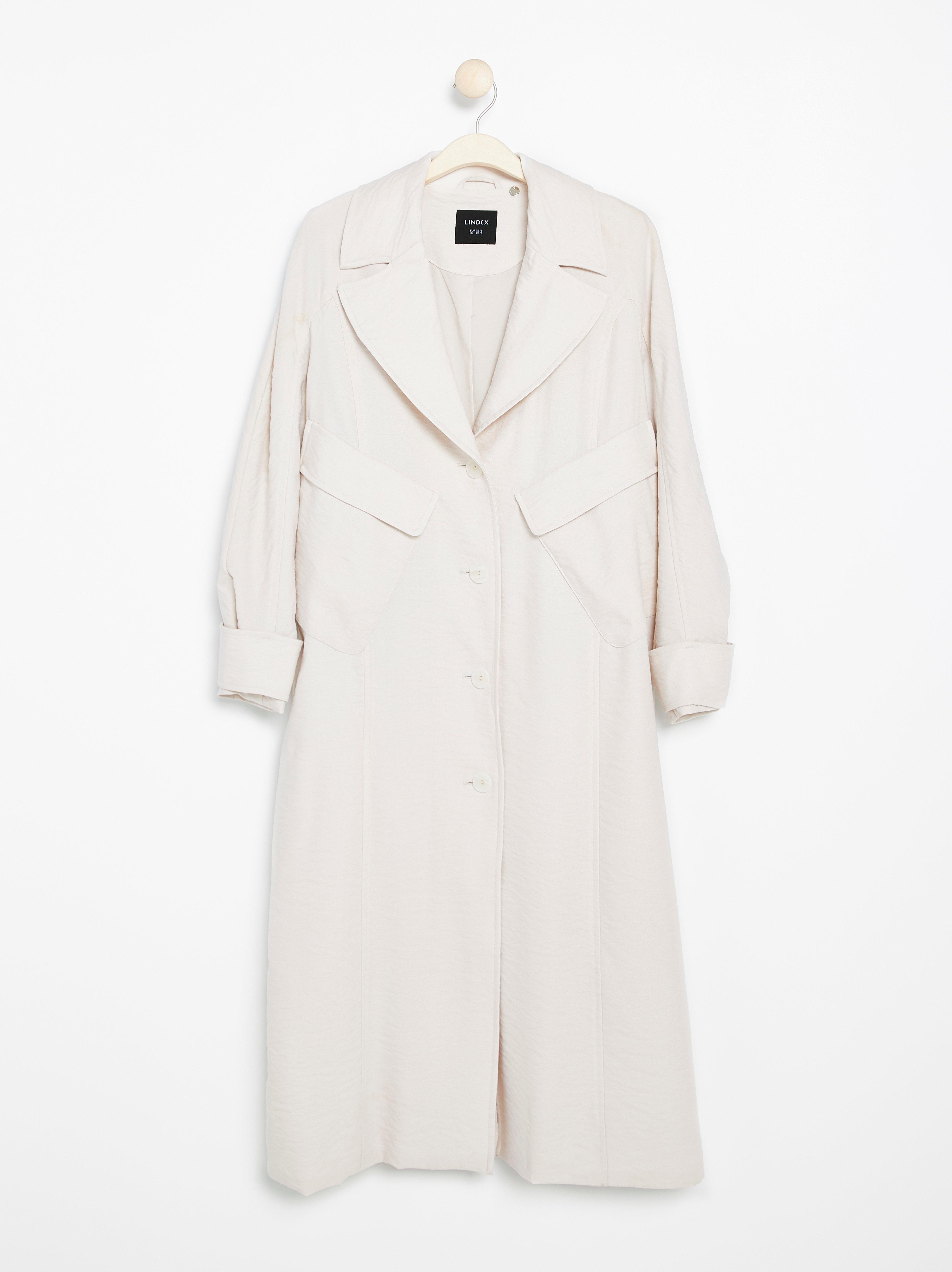Coat - Womens Wear - White