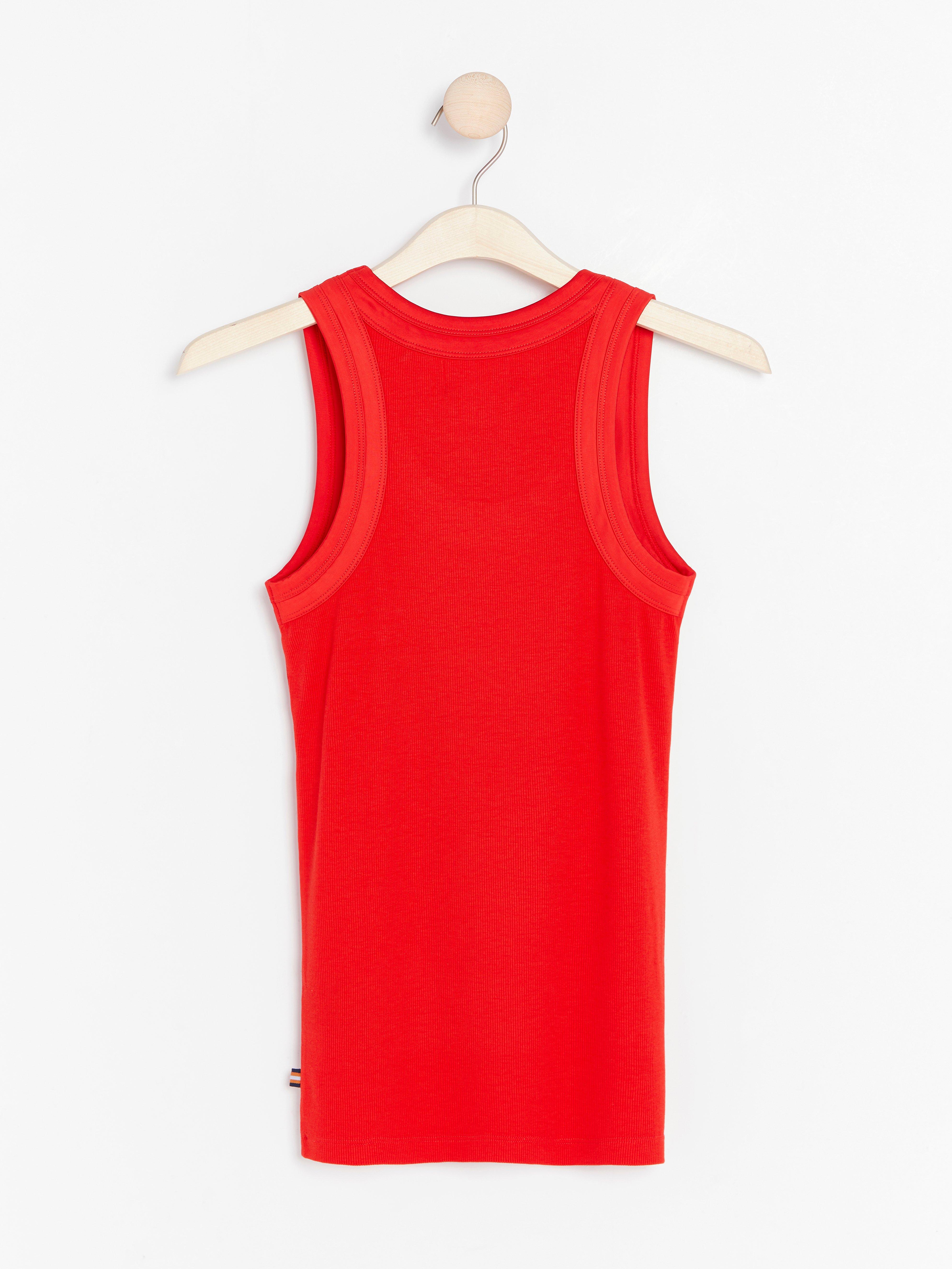 Tank Top - Womens Wear - Red