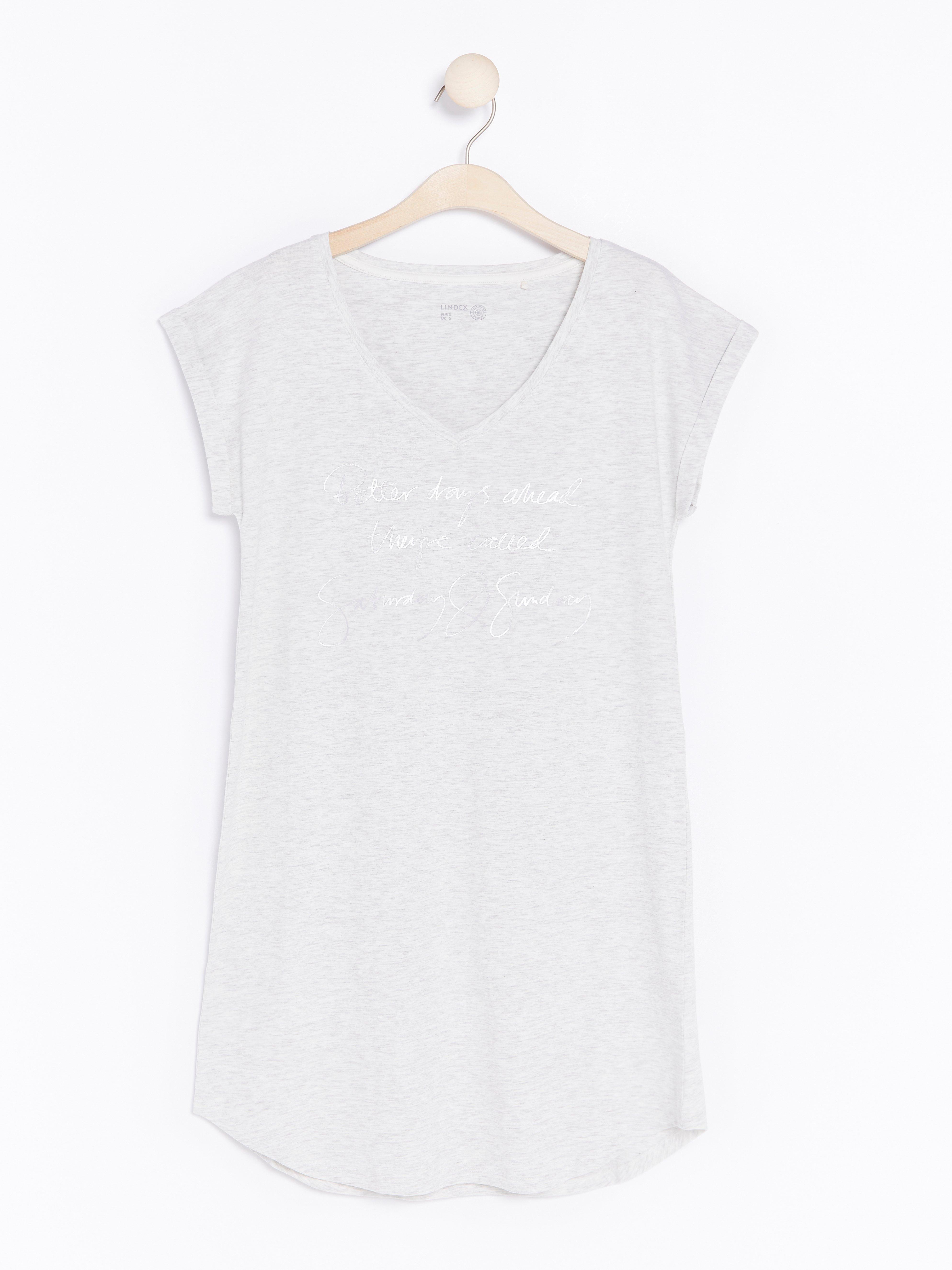 Night Dress - Lingerie - Grey