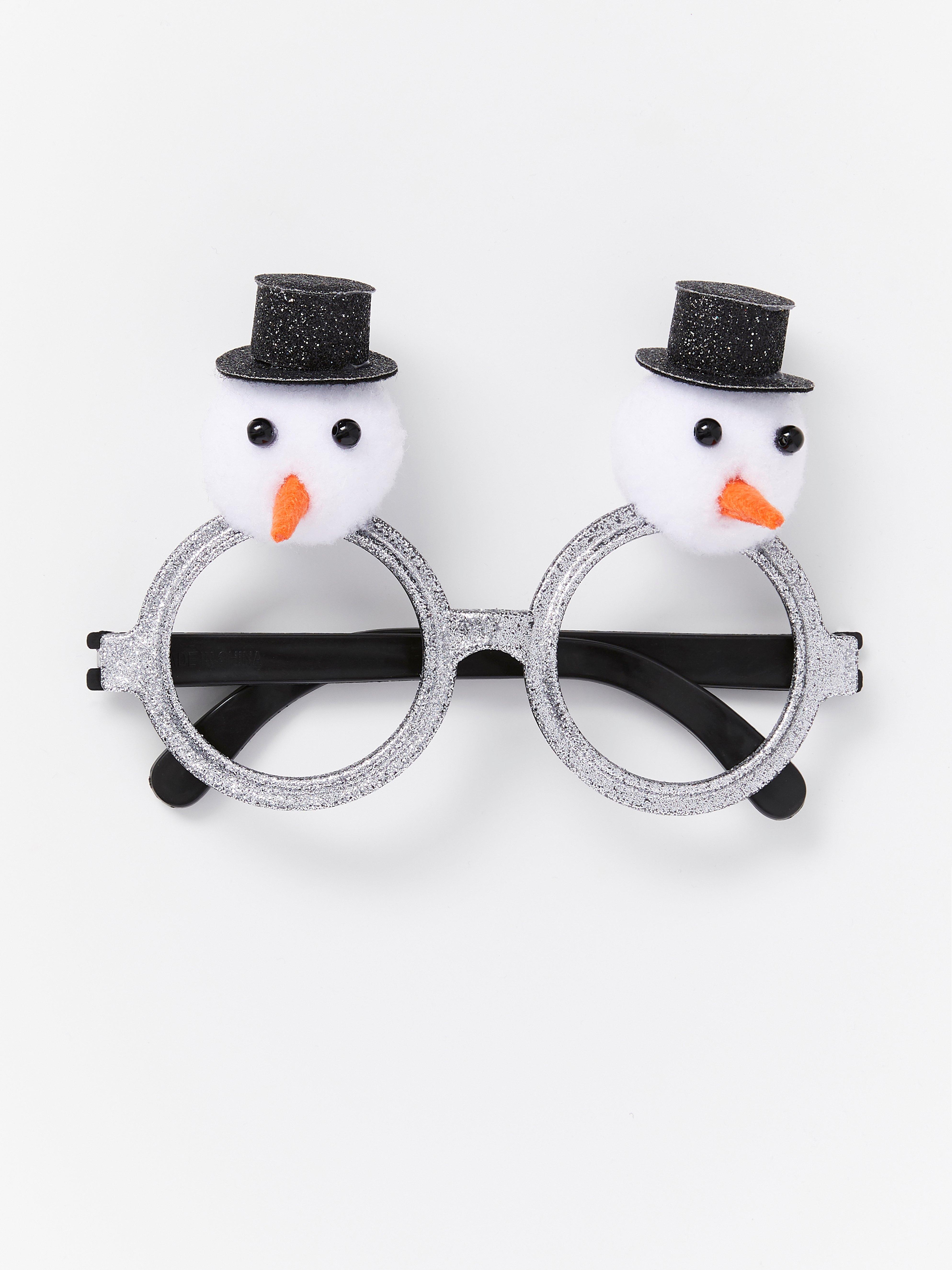 see snowman glasses