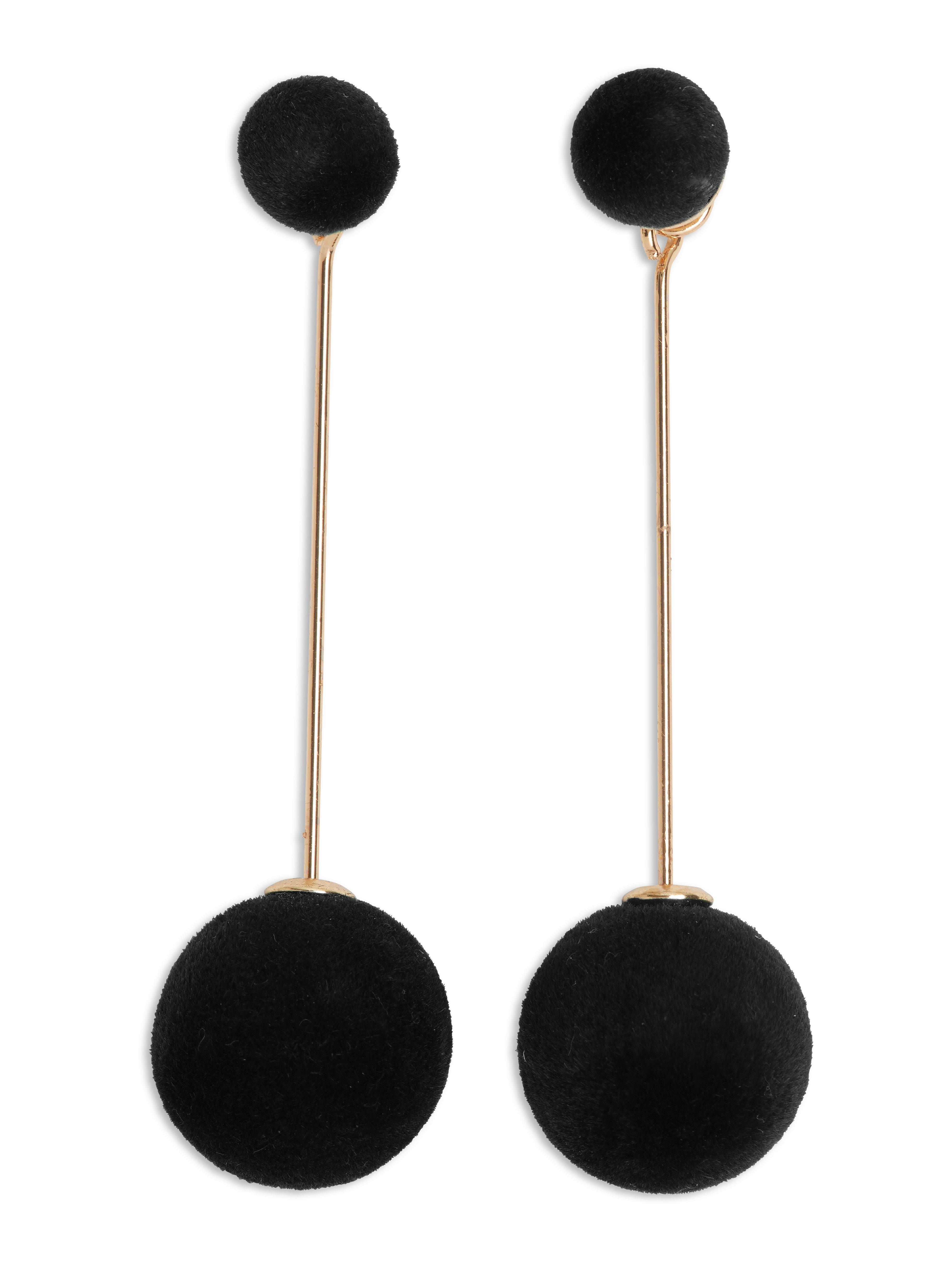 Earrings - Womens Wear - Black