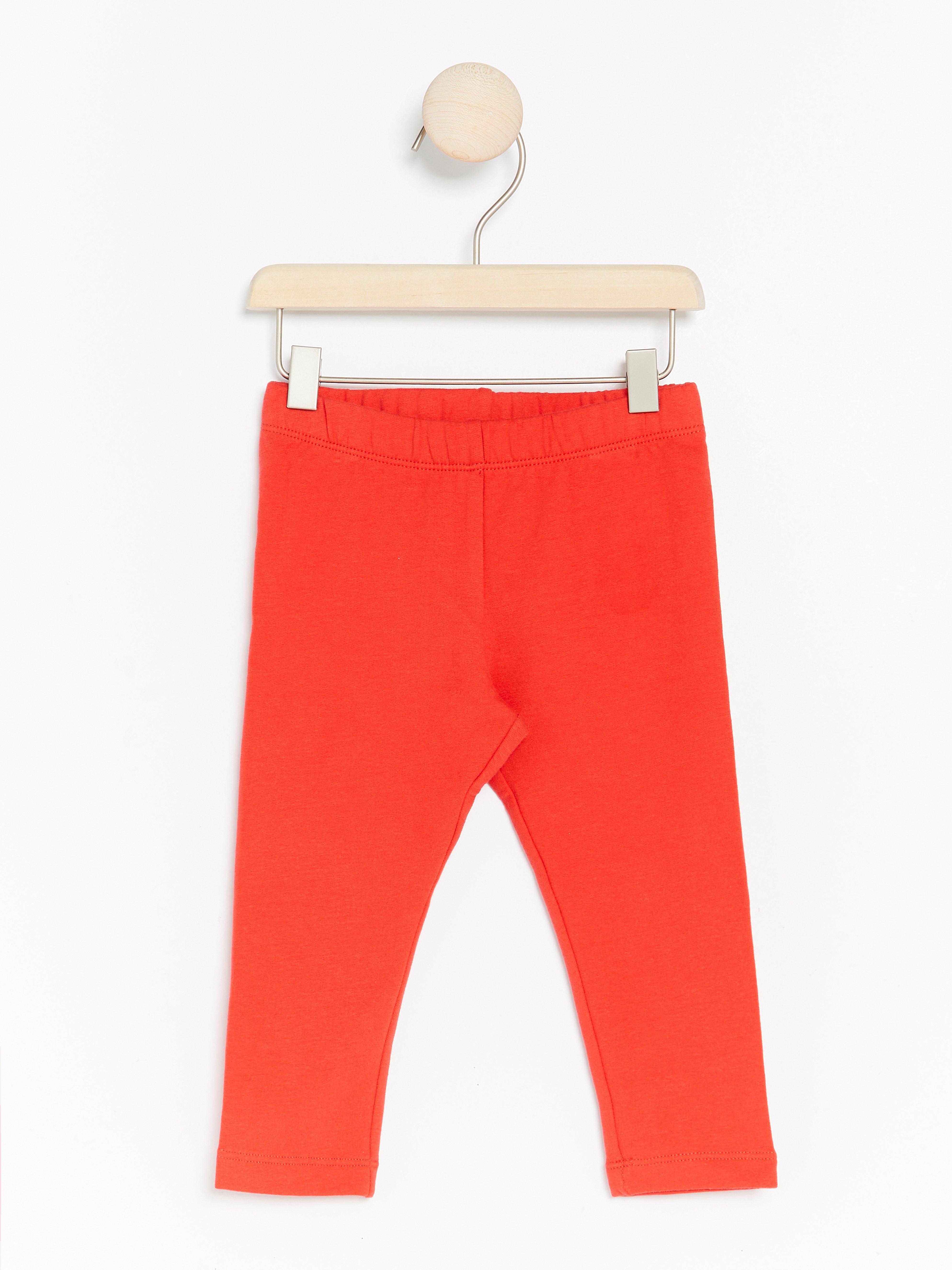 Leggings - Barn - Rød