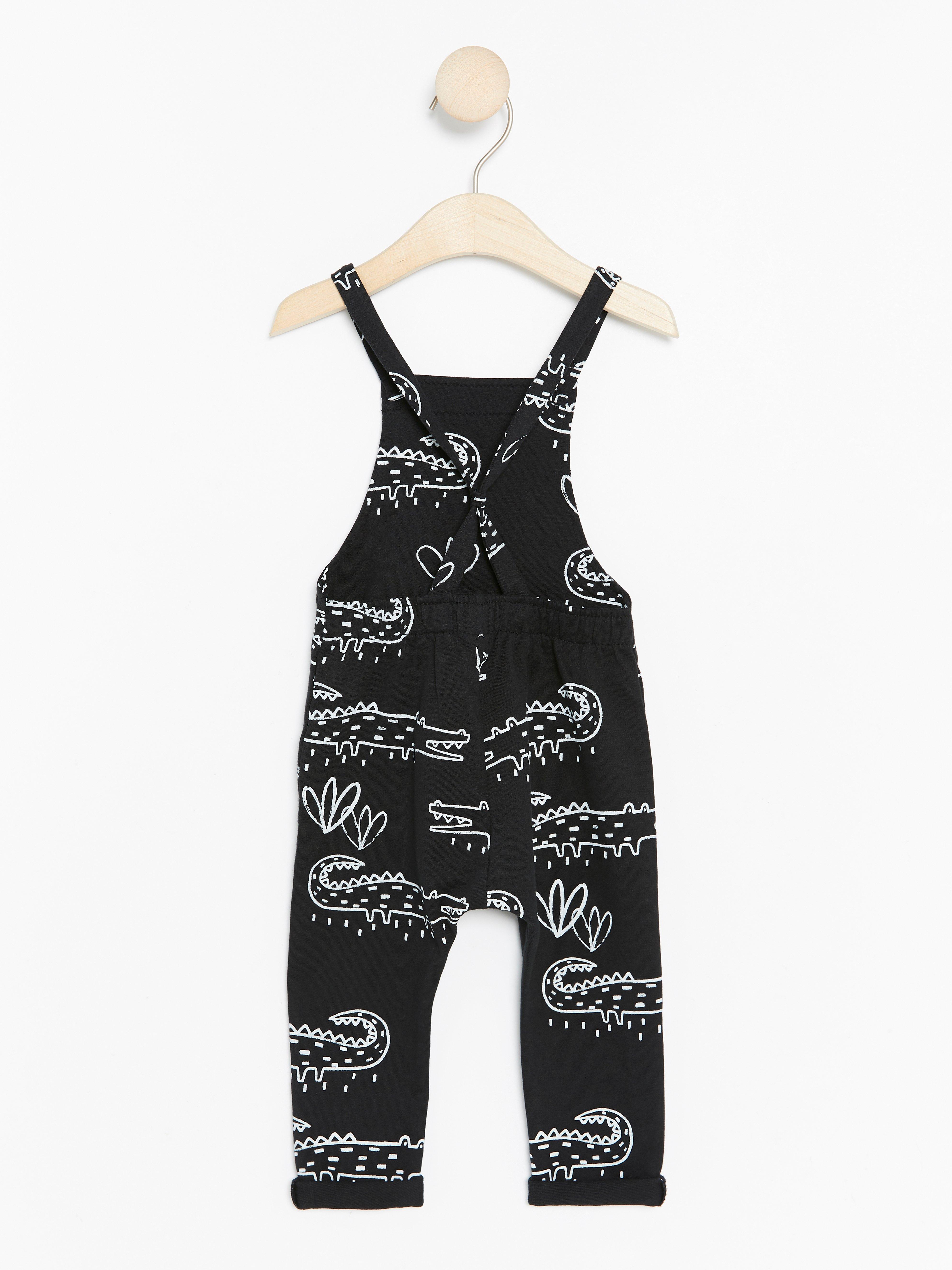 Bib Trousers - Kids Wear - Black