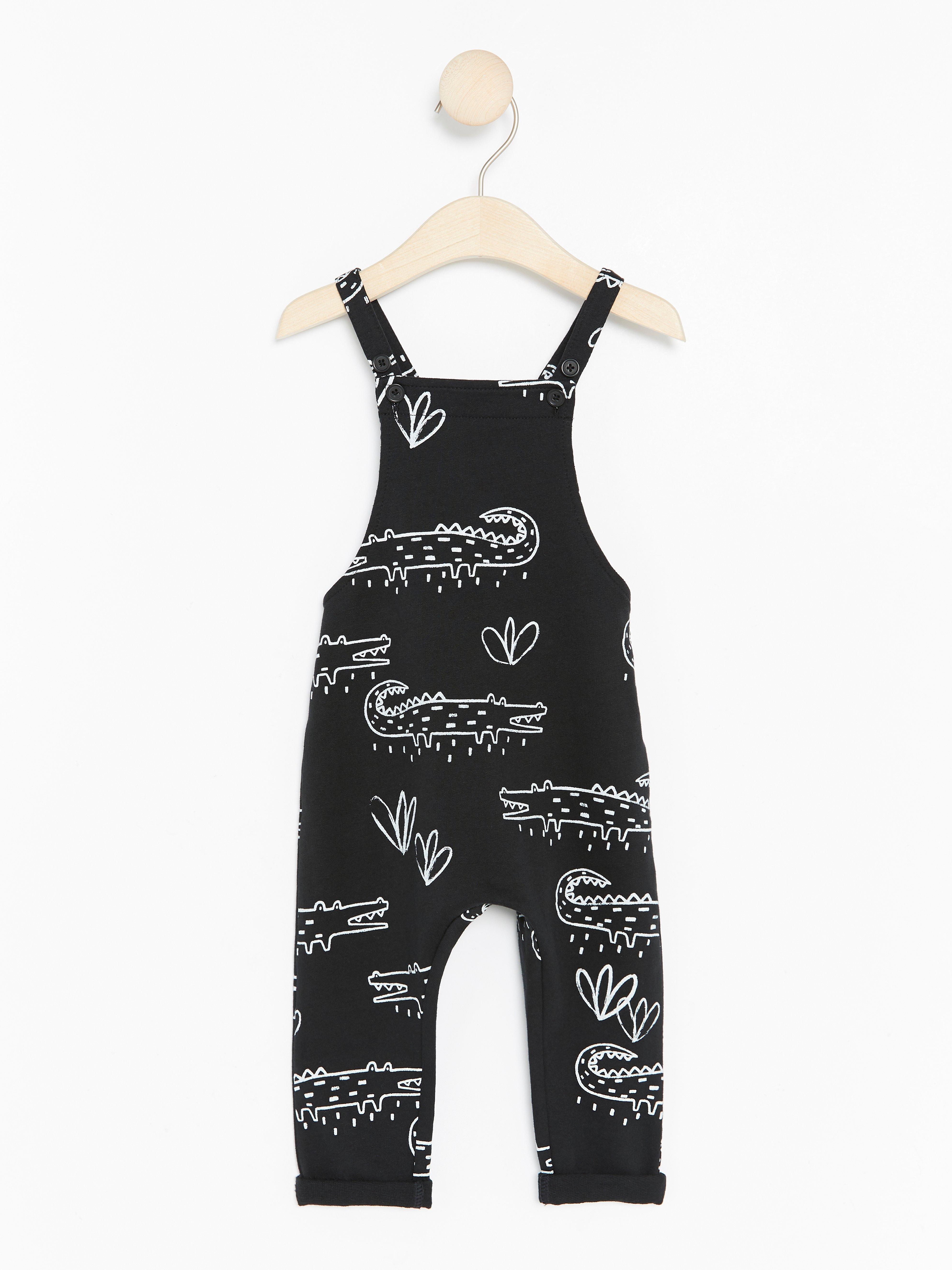 Bib Trousers - Kids Wear - Black