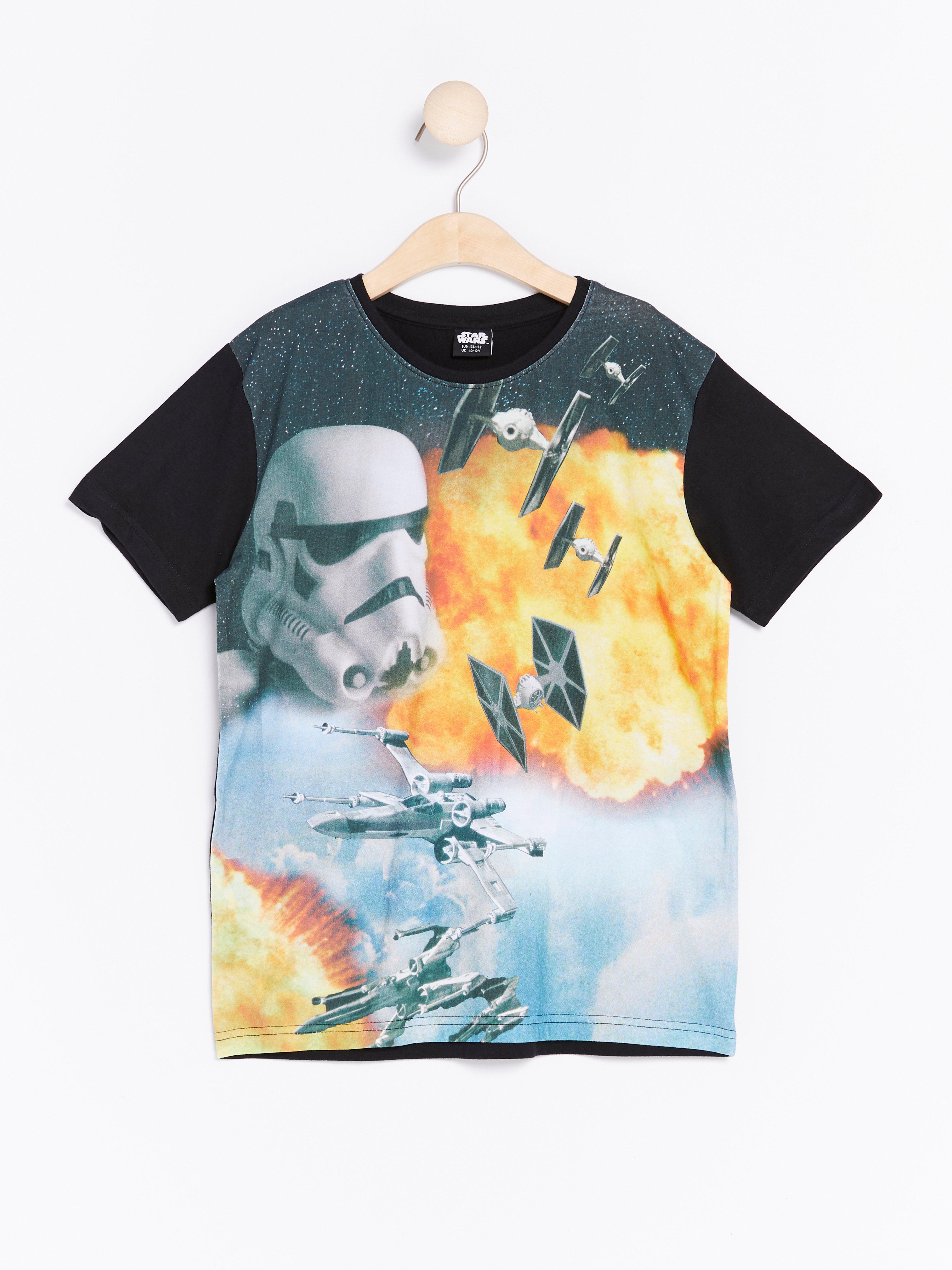 T-shirt - Barn - Svart