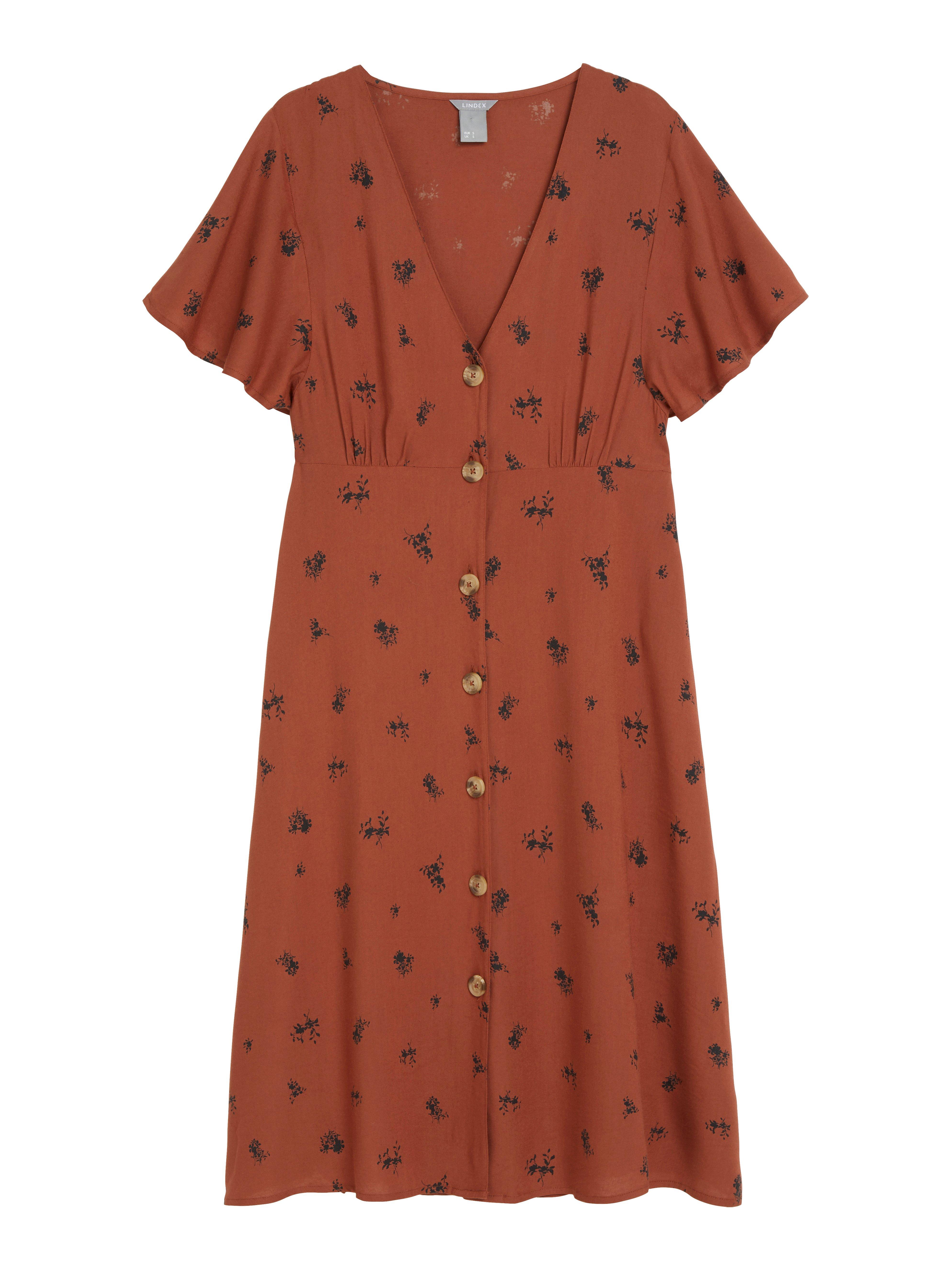 Klänning - Dam - Orange