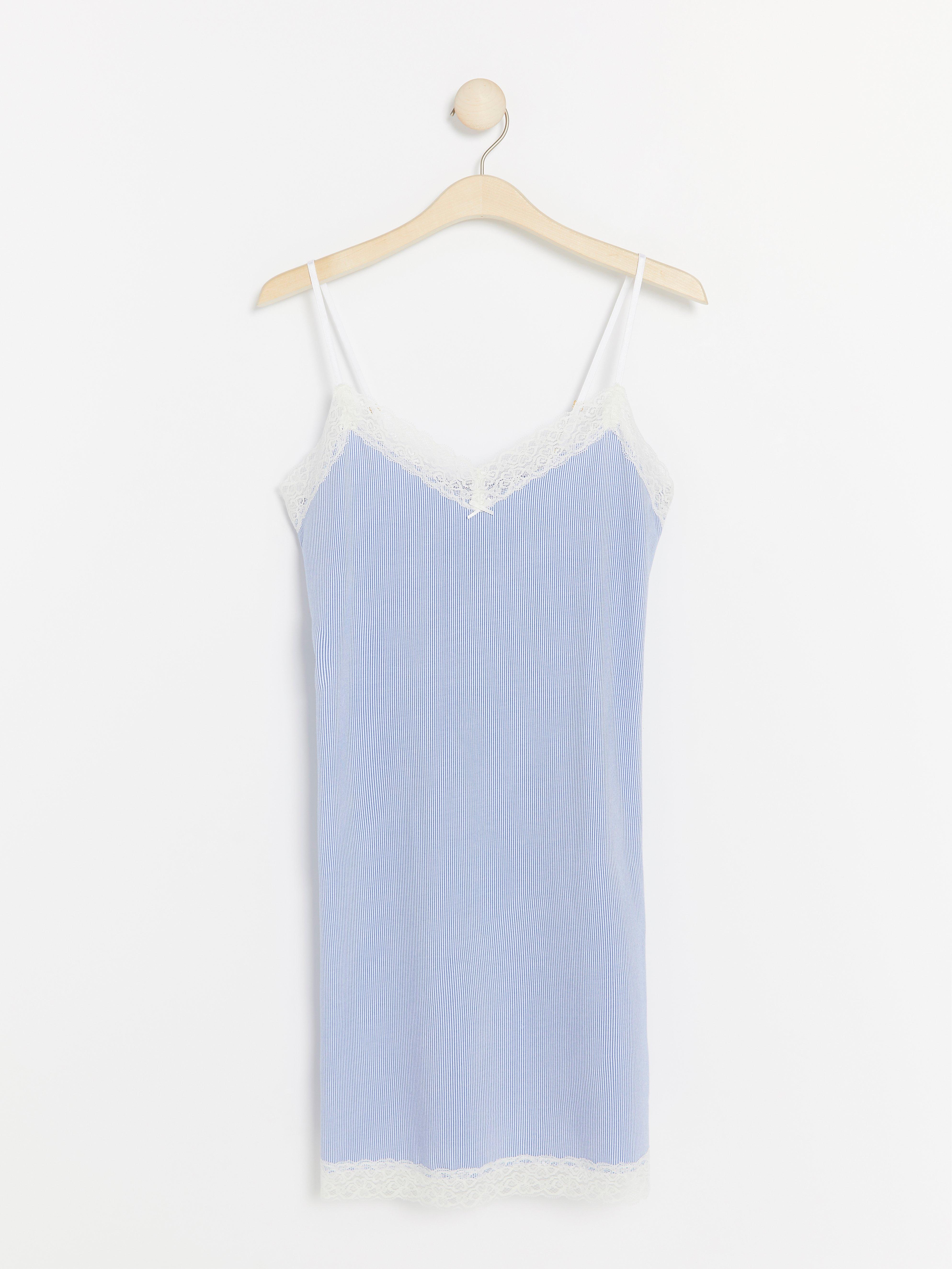 Night Slip - Lingerie - Blue