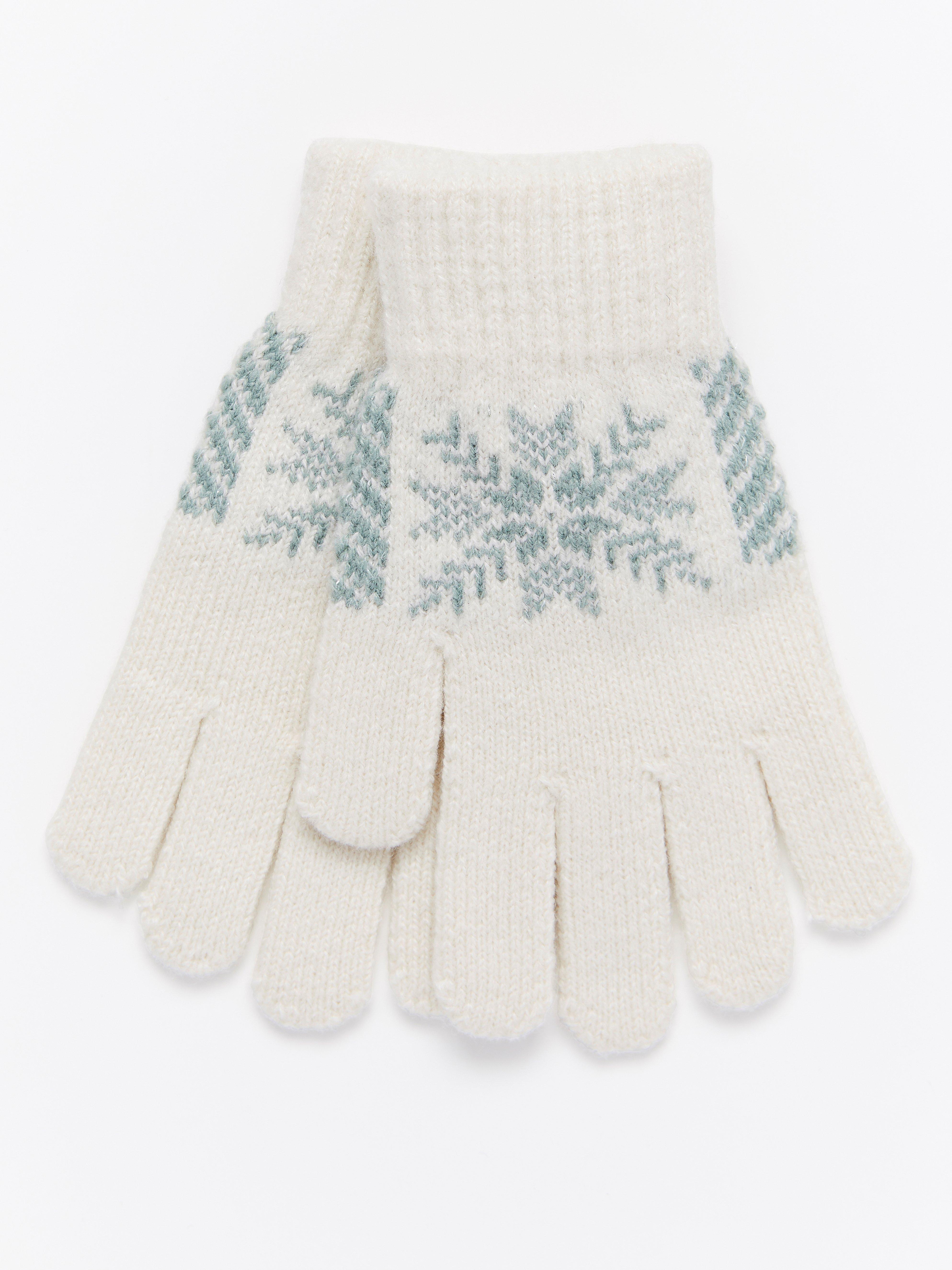 Mittens - Womens Wear - White