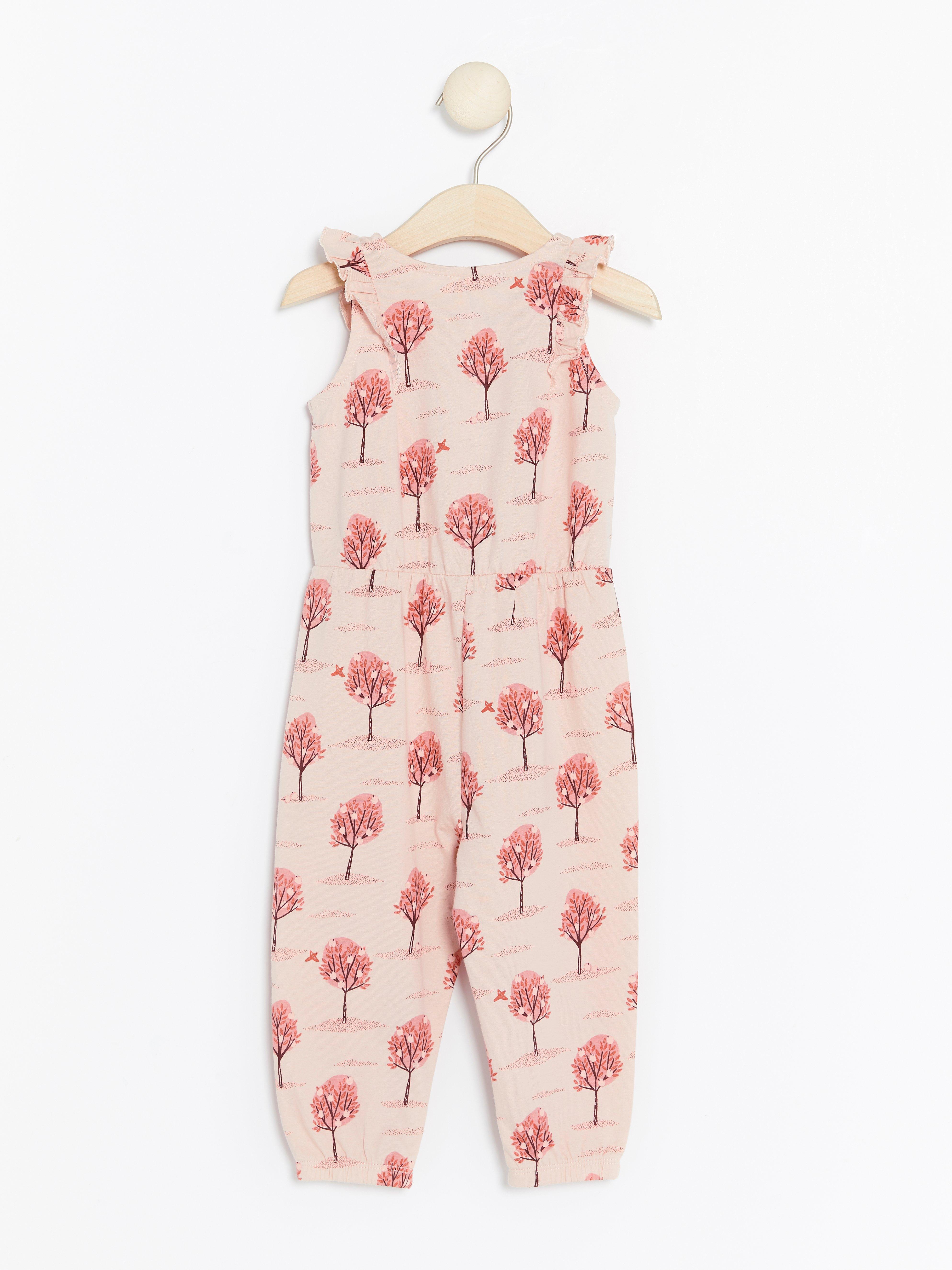 Jumpsuit med monster av traer Lindex