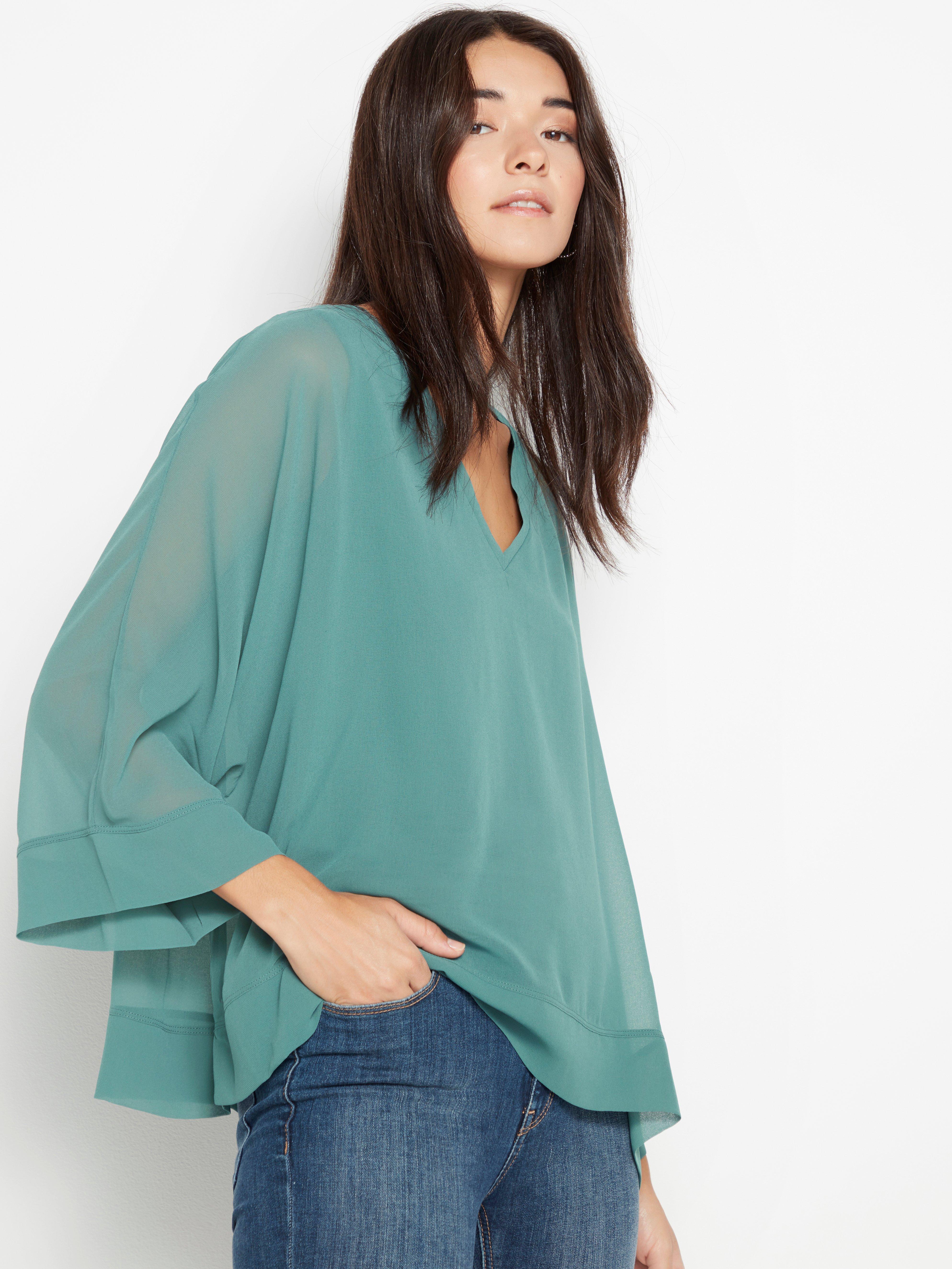 chiffon top for jeans