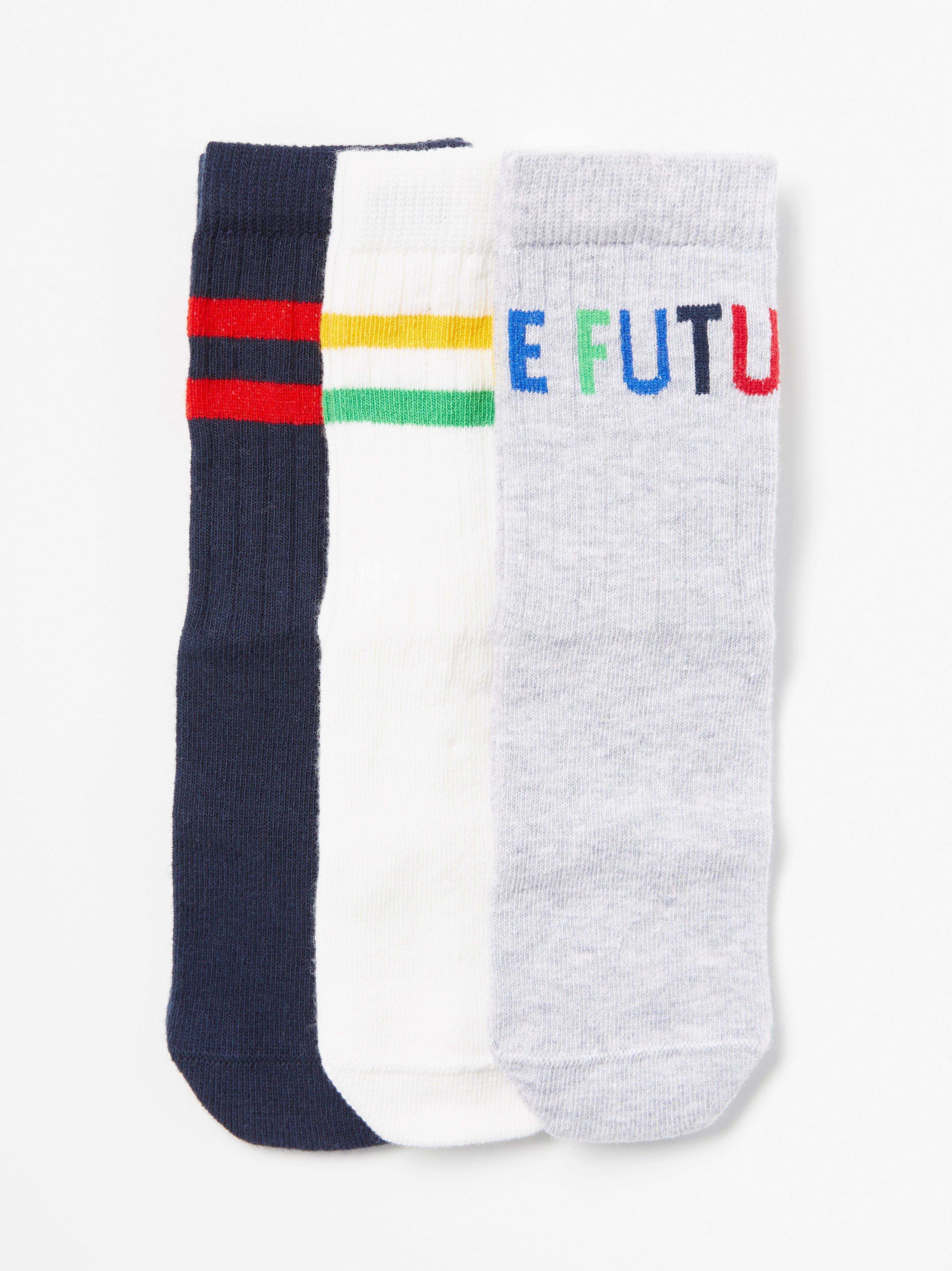 Socks - Kids Wear - White