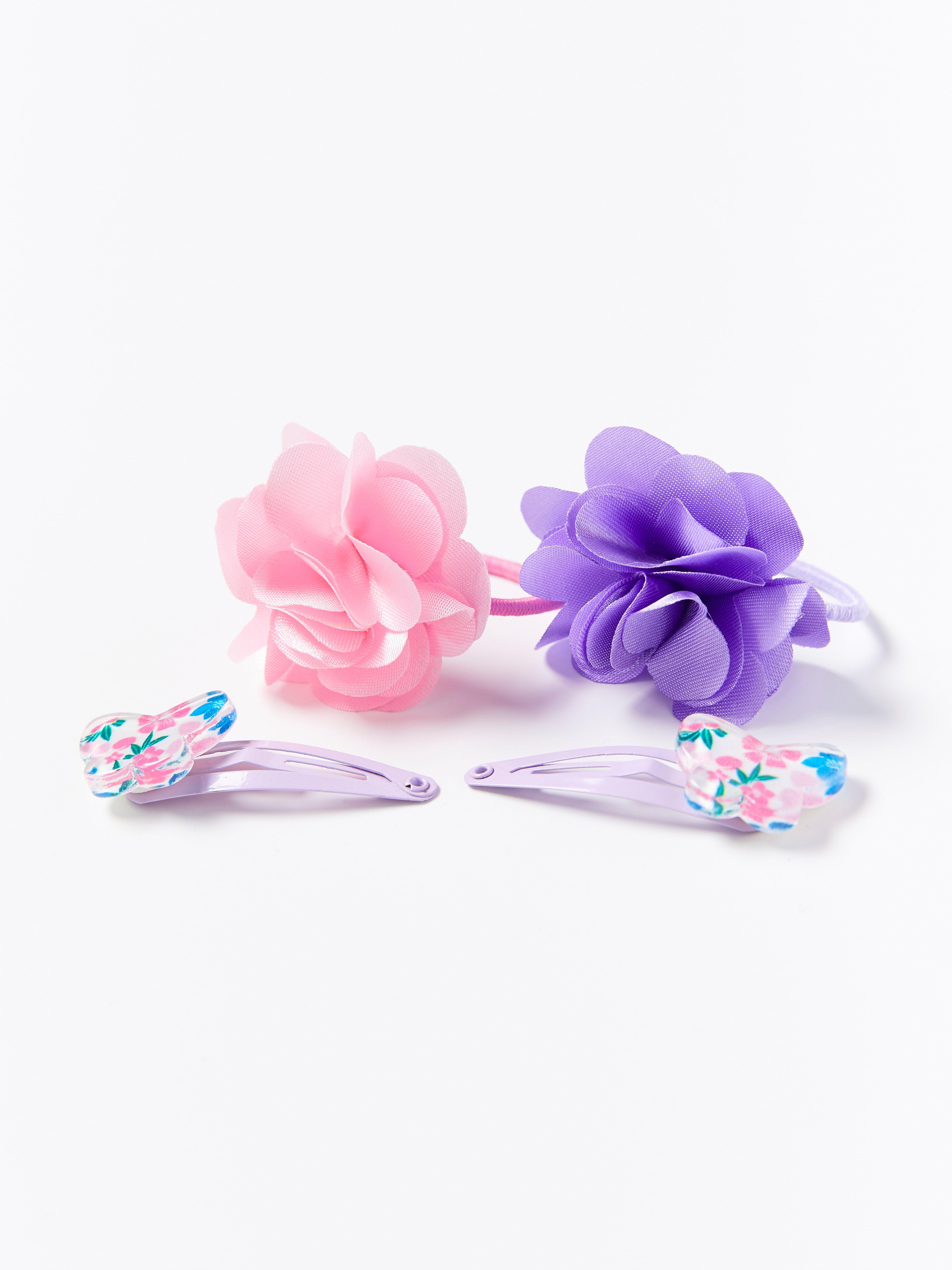 Hair Set - Kids Wear - Pink