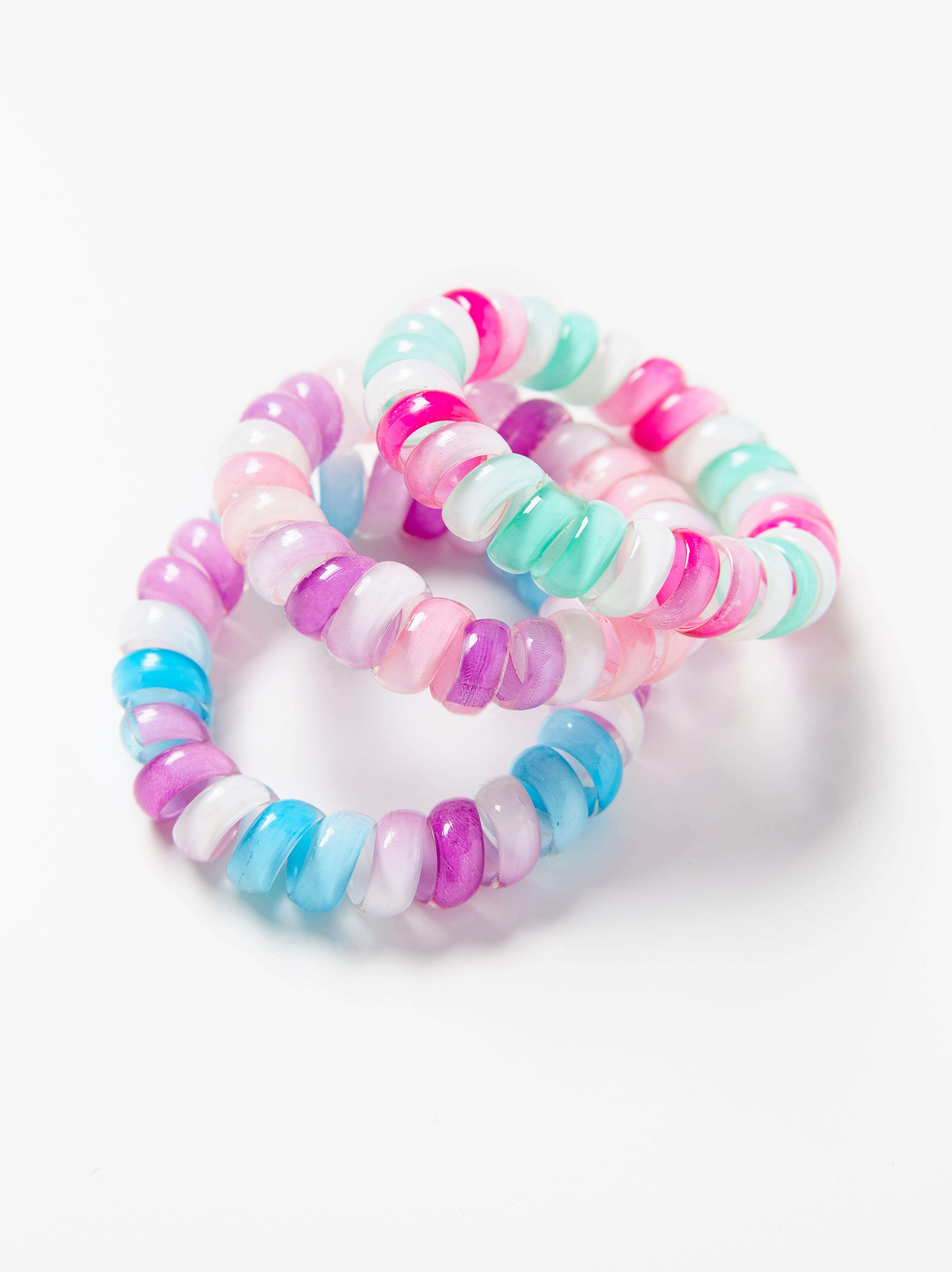 Hair Elastics - Kids Wear - Pink