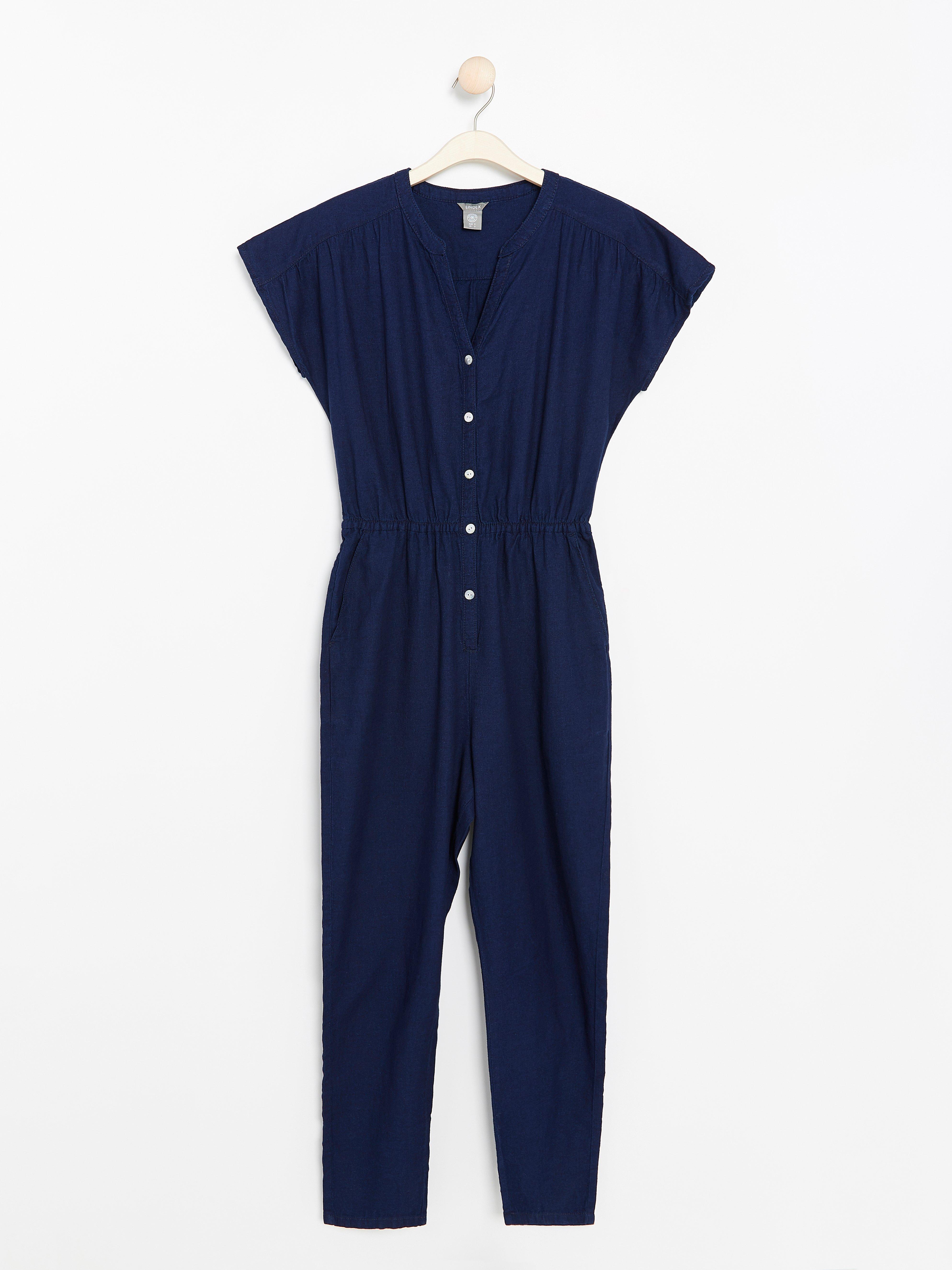 Jumpsuit - Dam - Blå