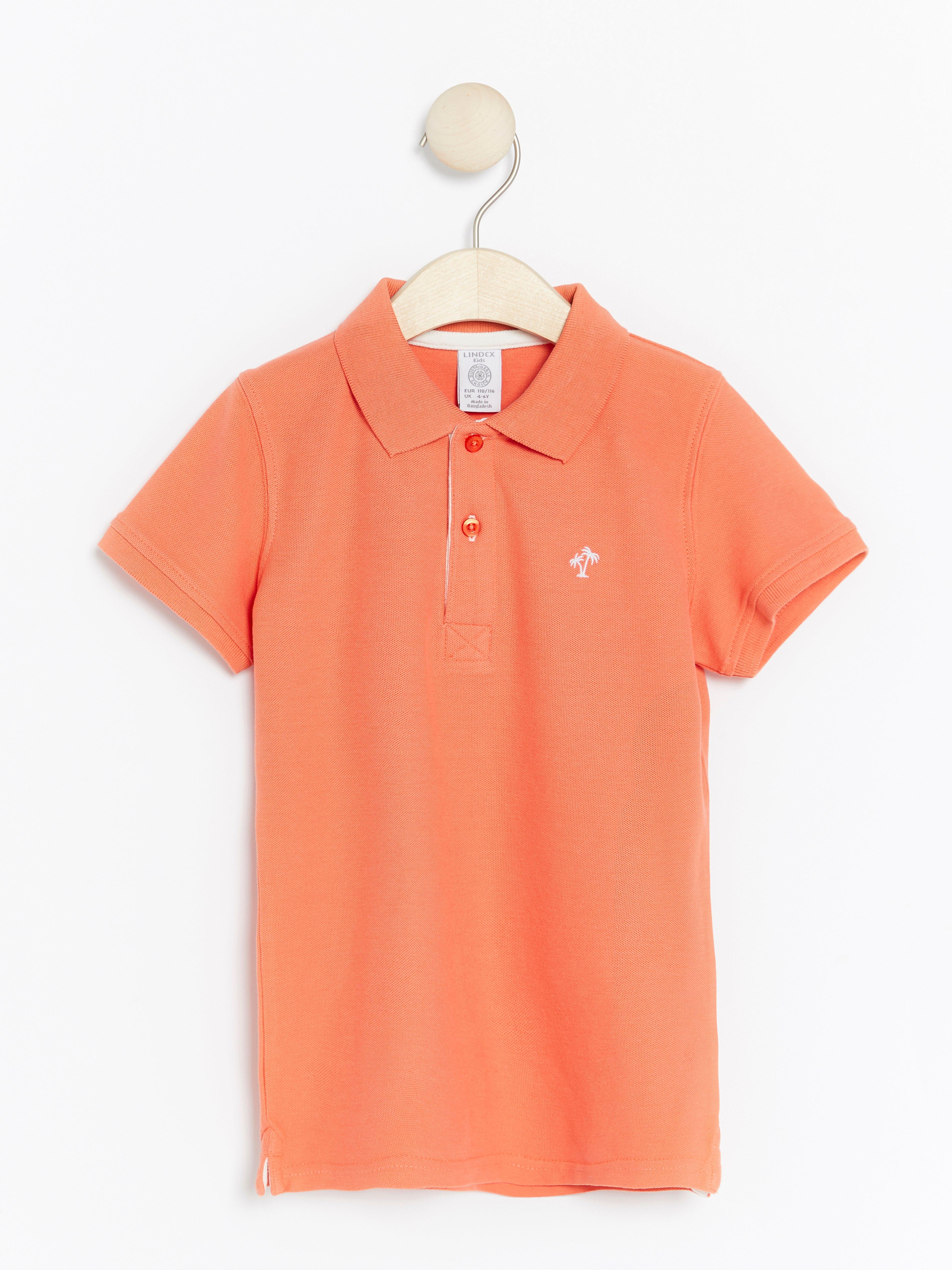 Polo tričko - Děti - Korálová