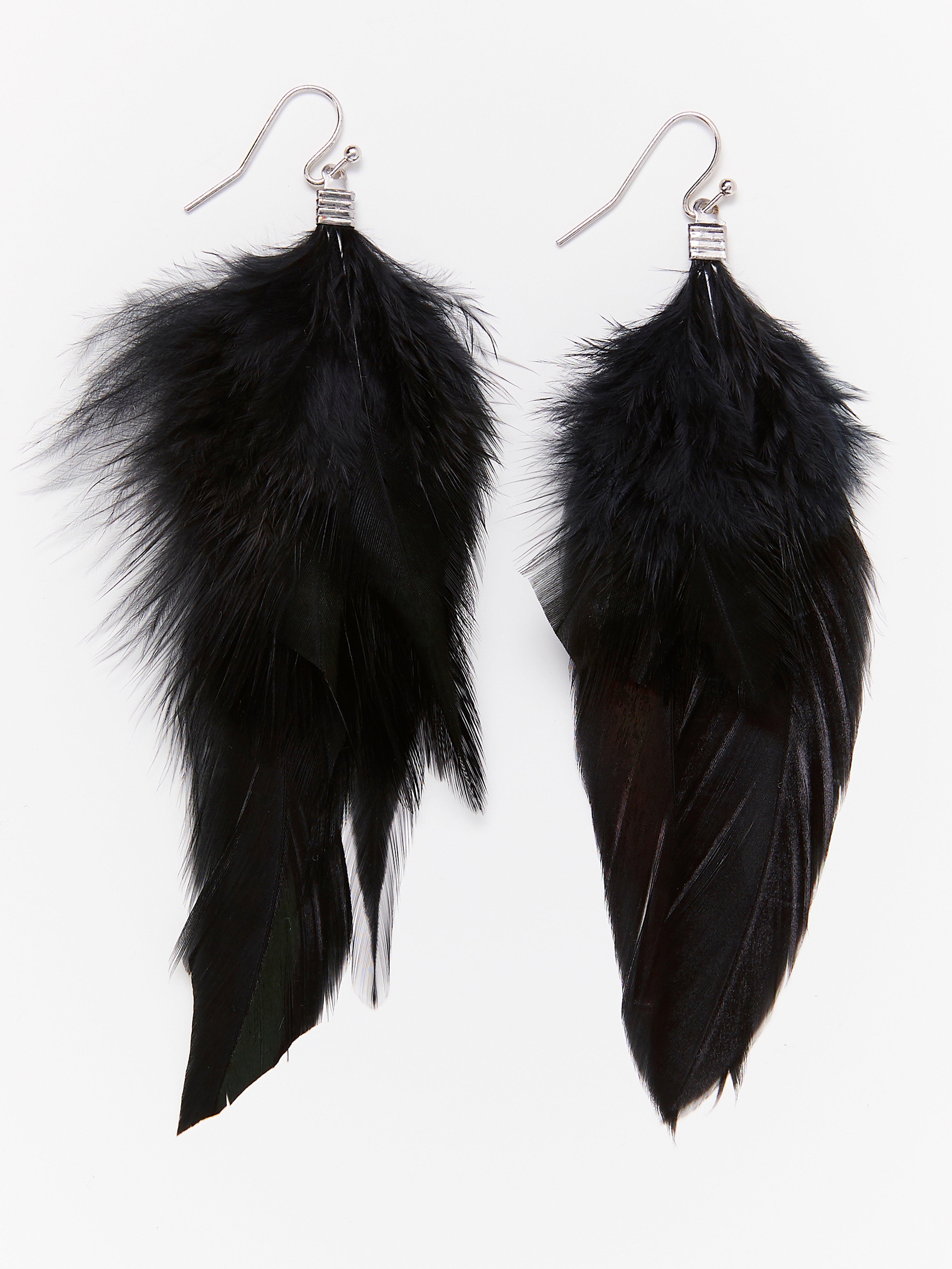 Örhängen - Dam - Svart