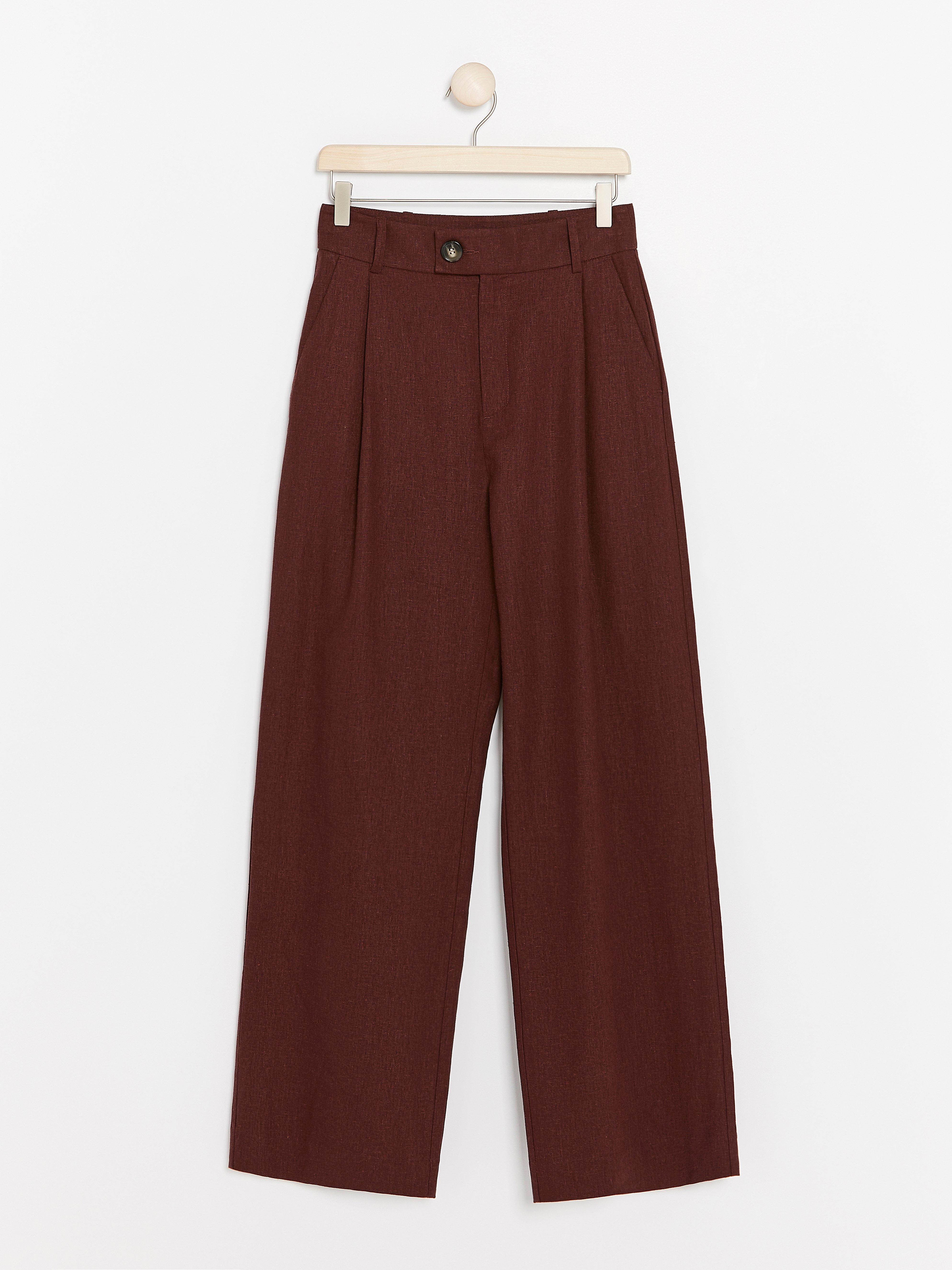 Trousers - Womens Wear - Brown