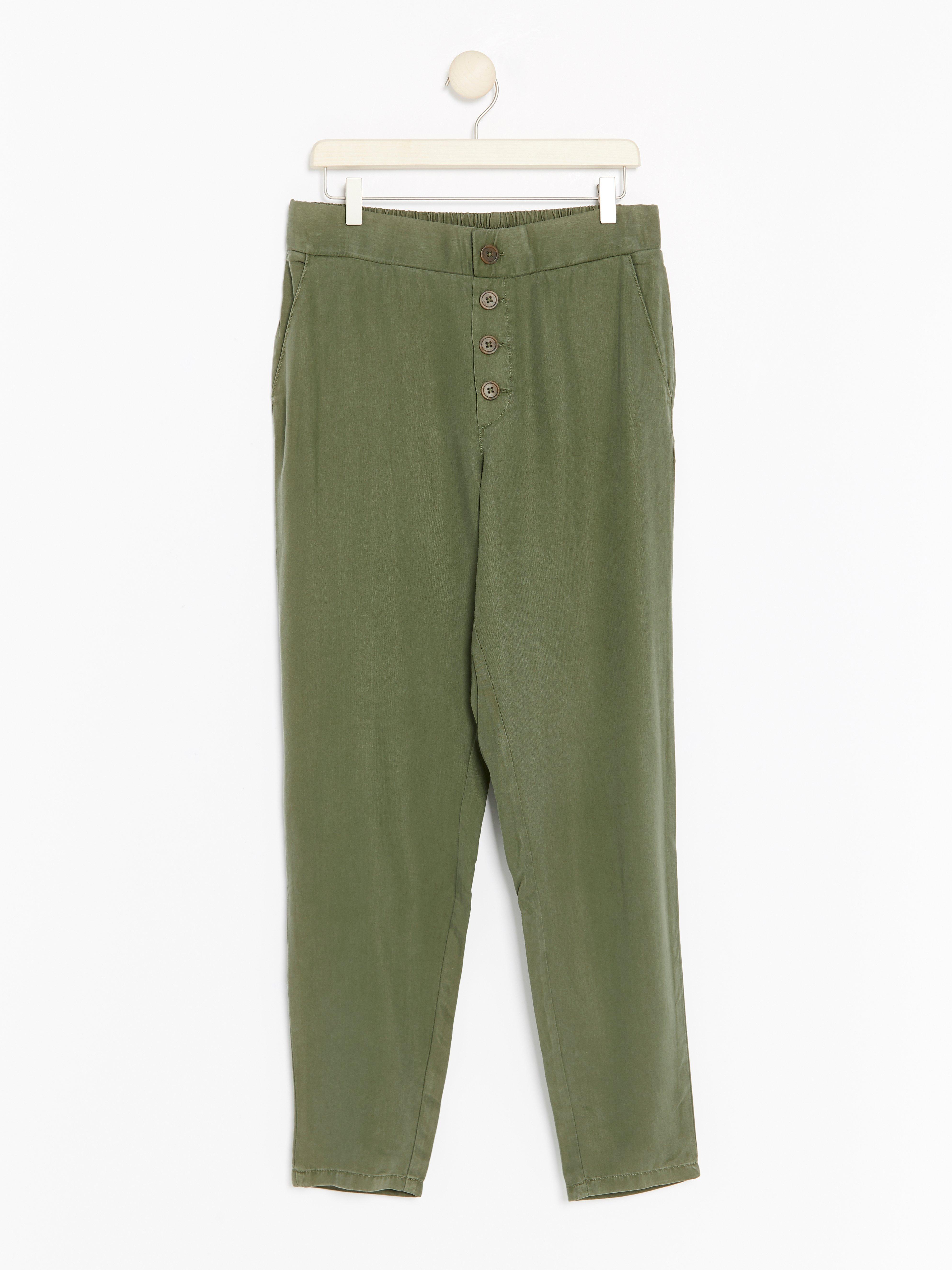 Trousers - Womens Wear - Green