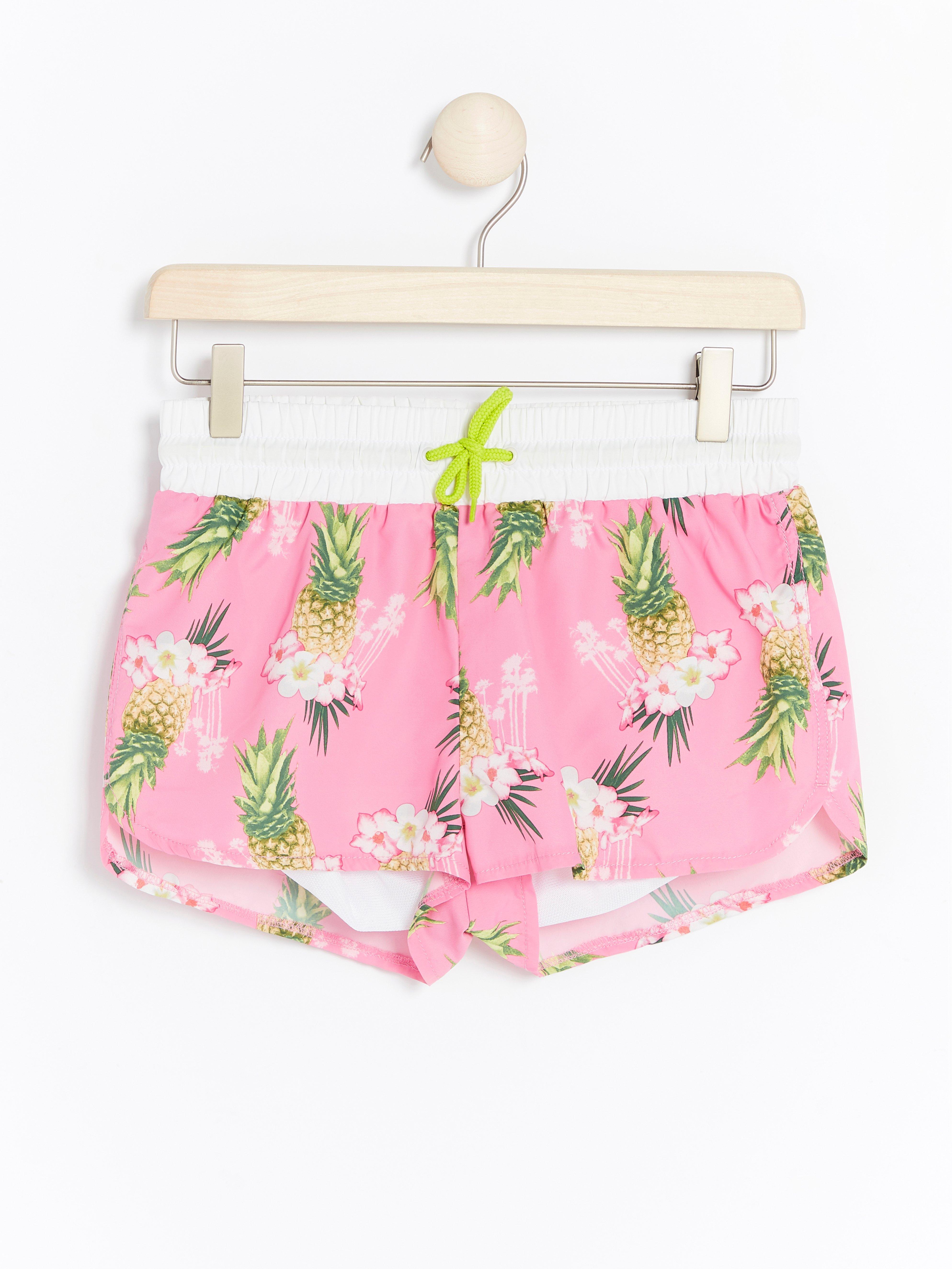 Badshorts - Barn - Rosa