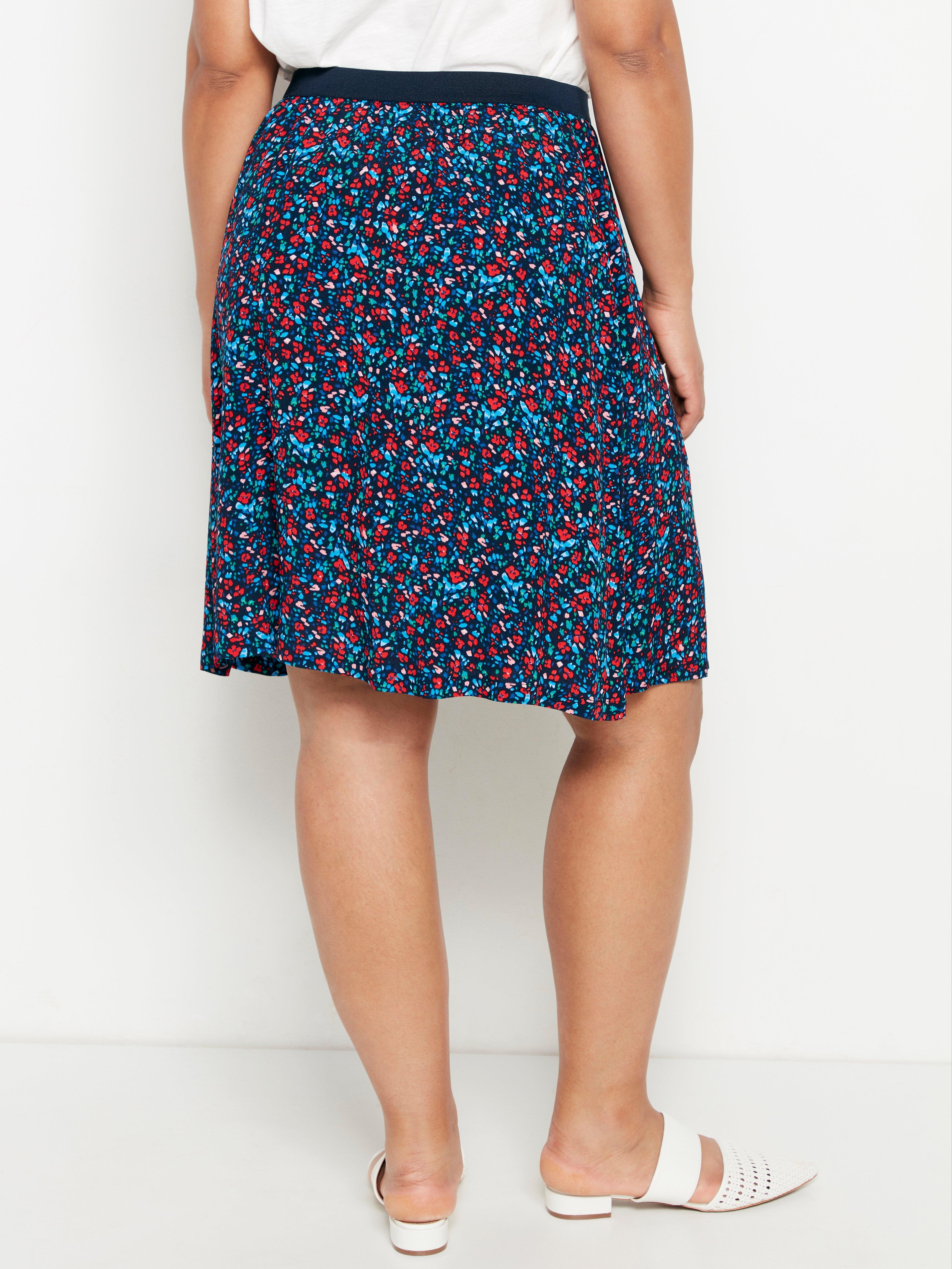 Short shop viscose skirt