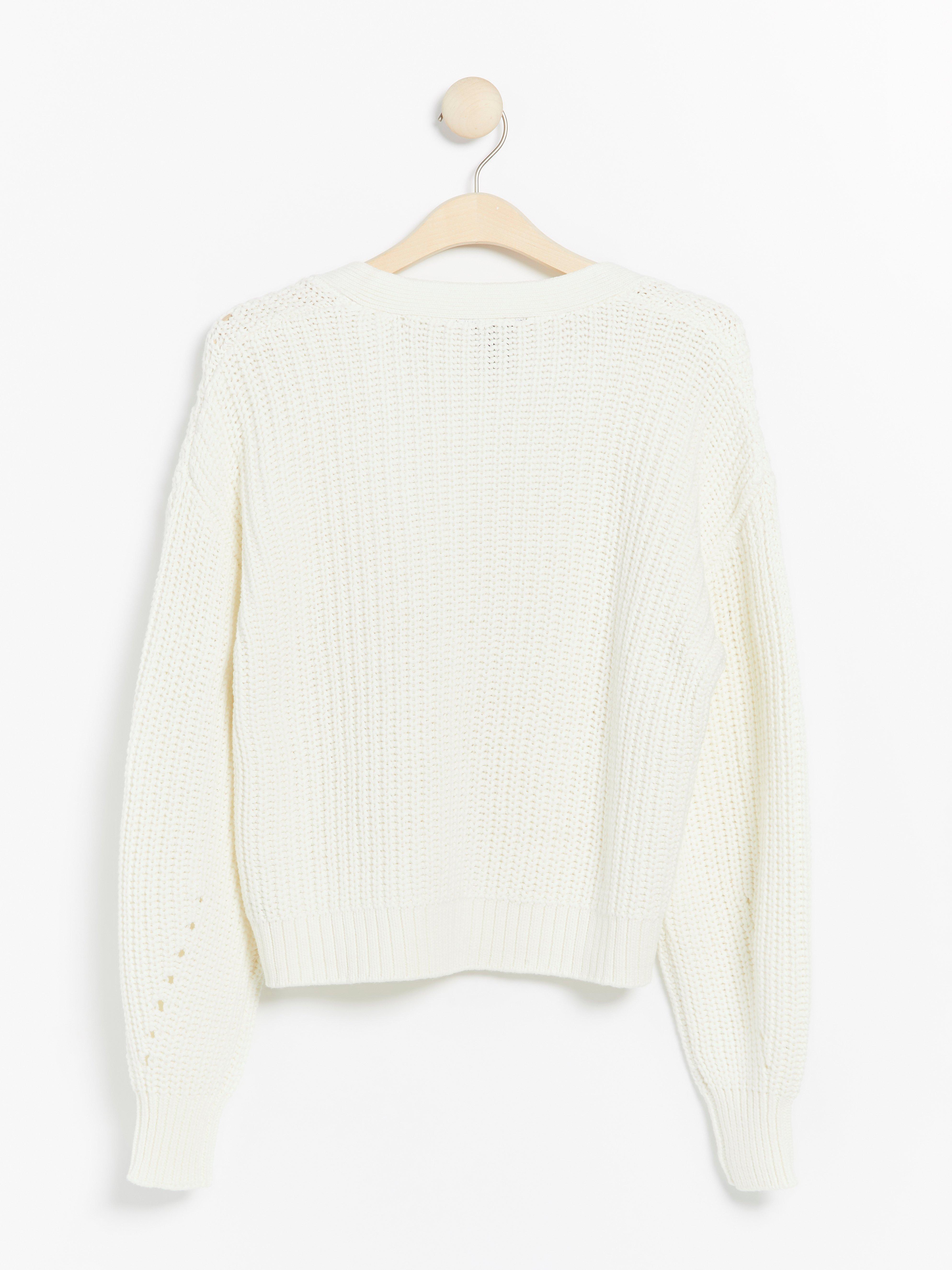Cardigan - Womens Wear - White